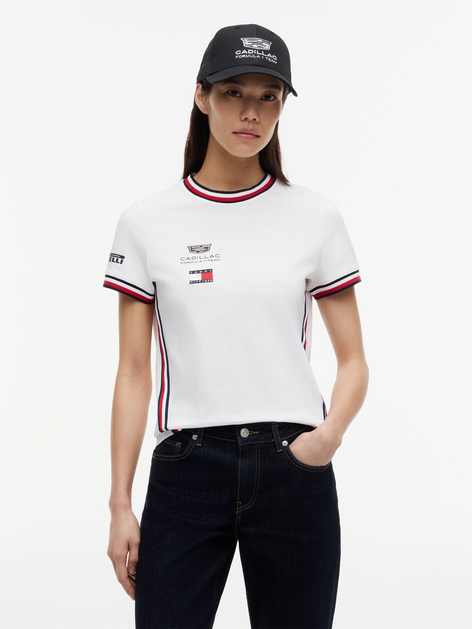 Tommy Hilfiger TH X Cadillac Formula 1® Team boxy T-shirt