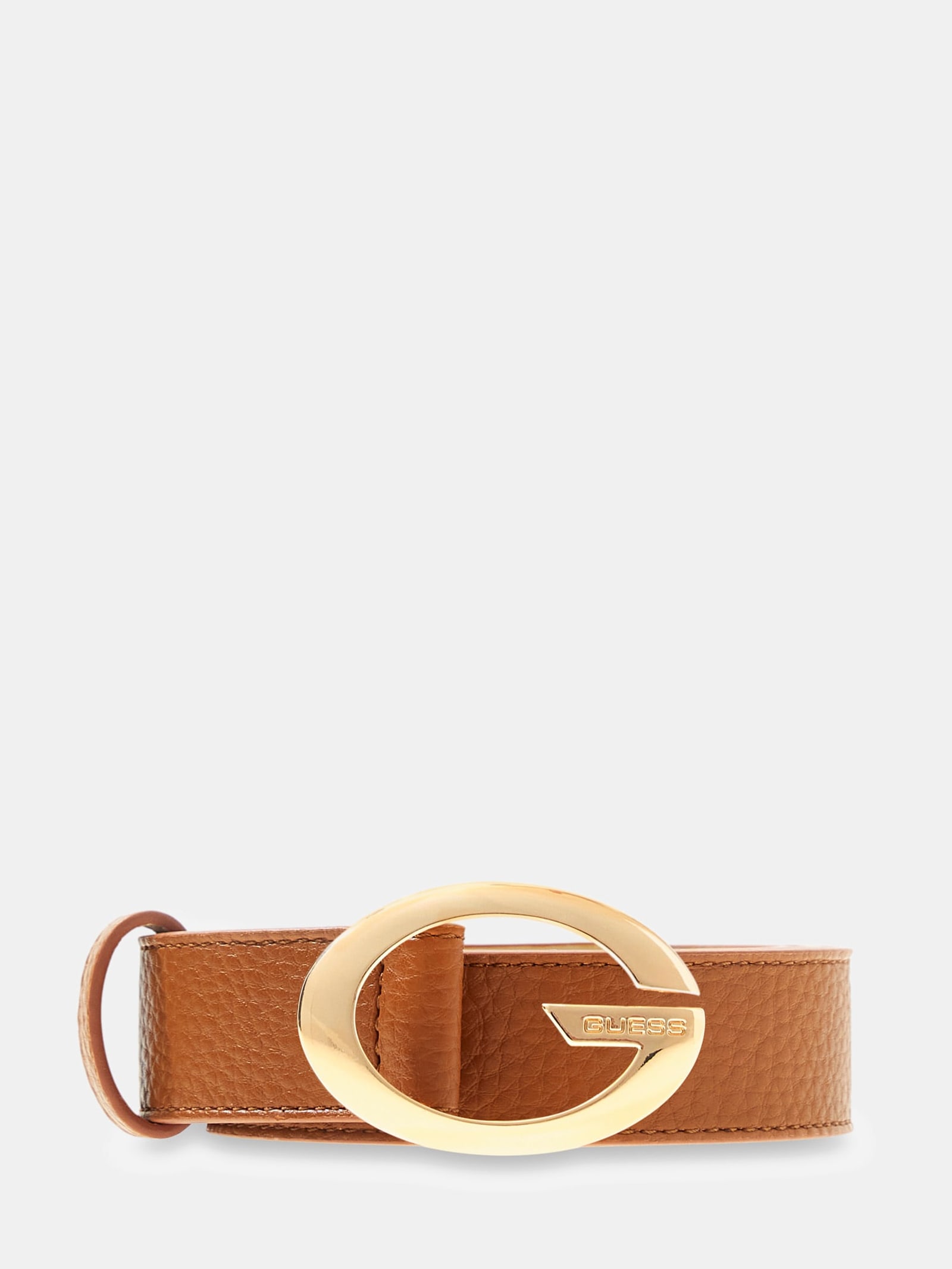 Guess Ceintuur Camden in bruin