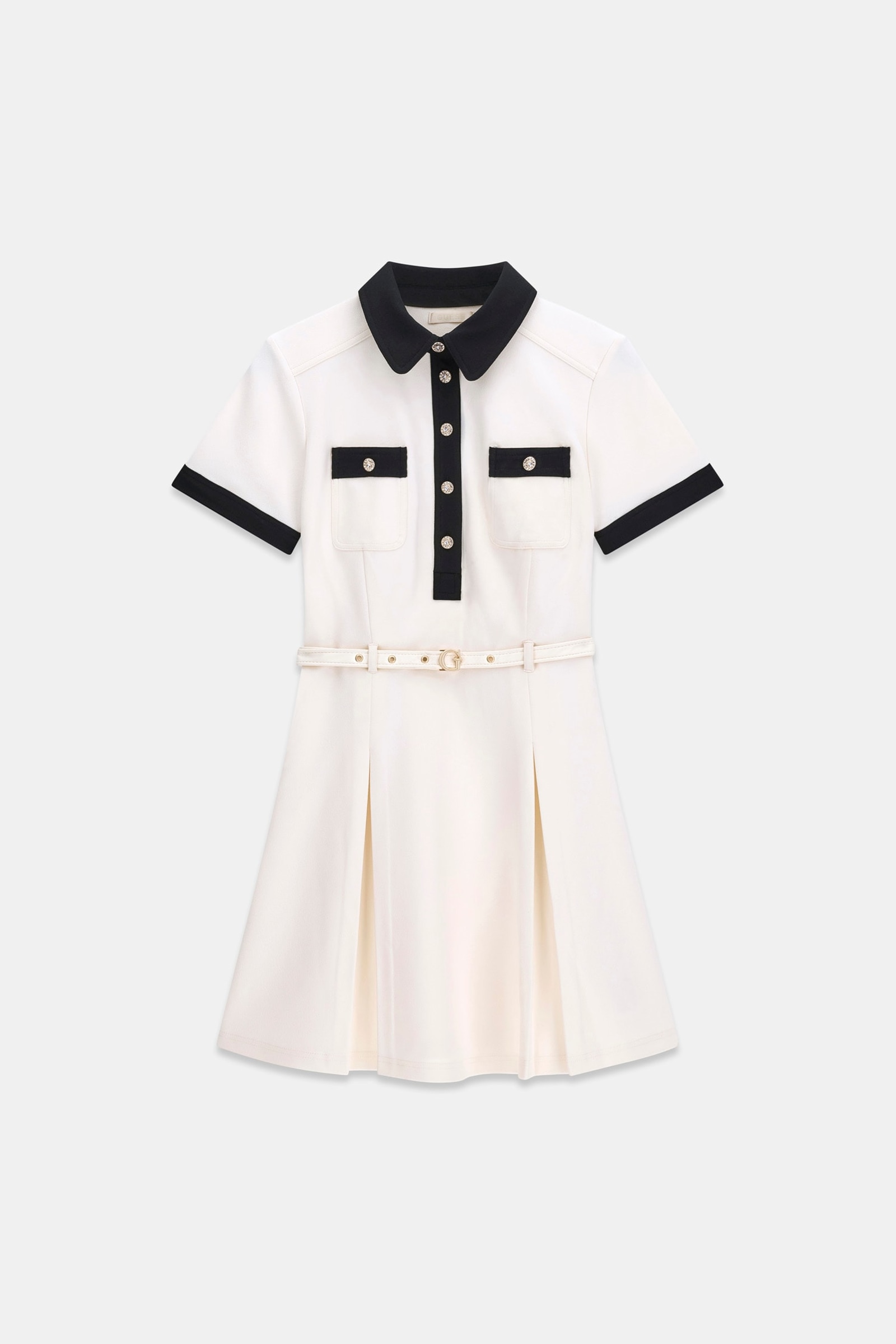 Guess Polo Mini Dress in wit