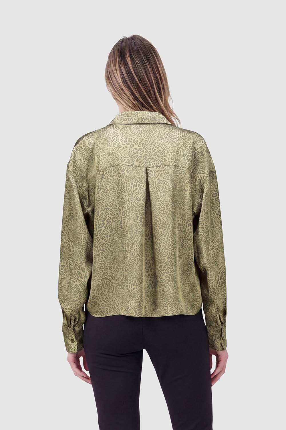 In Shape Casey green blouse for women