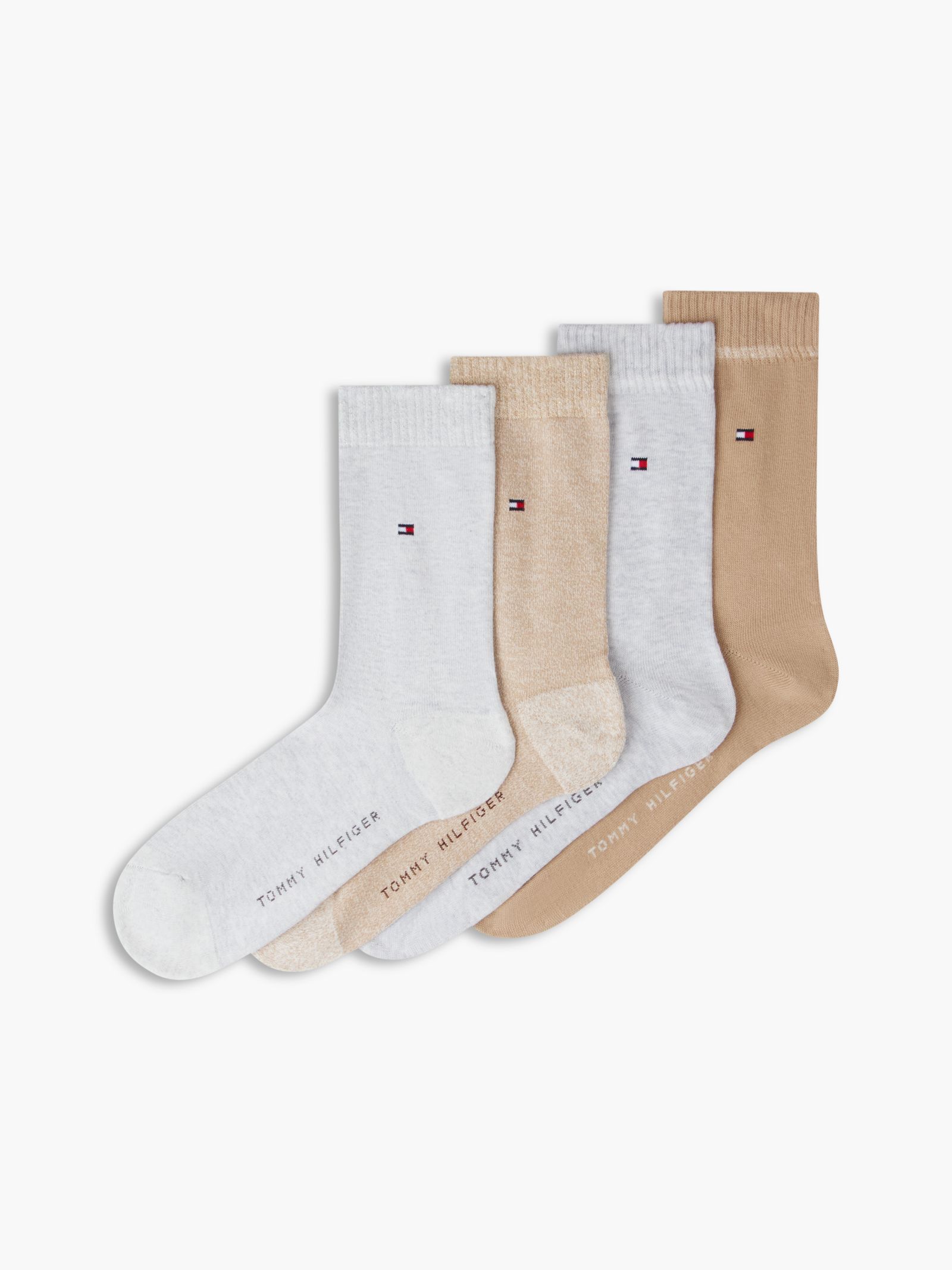 Tommy Hilfiger Set van 4 paar Mouliné sokken