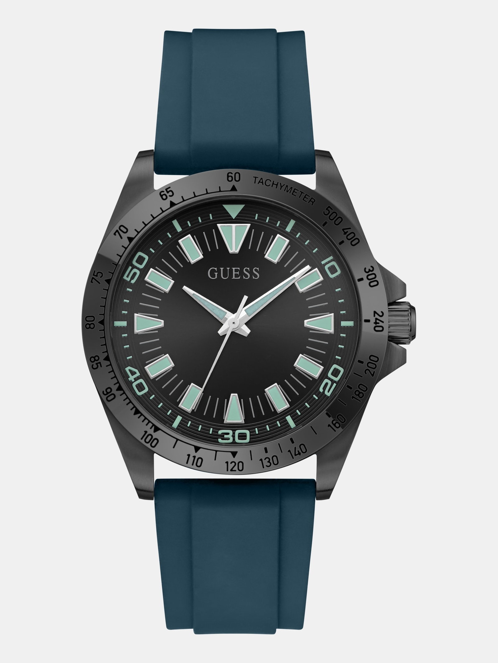 Guess Analoge Horloge Van Siliconen, 42 Mm