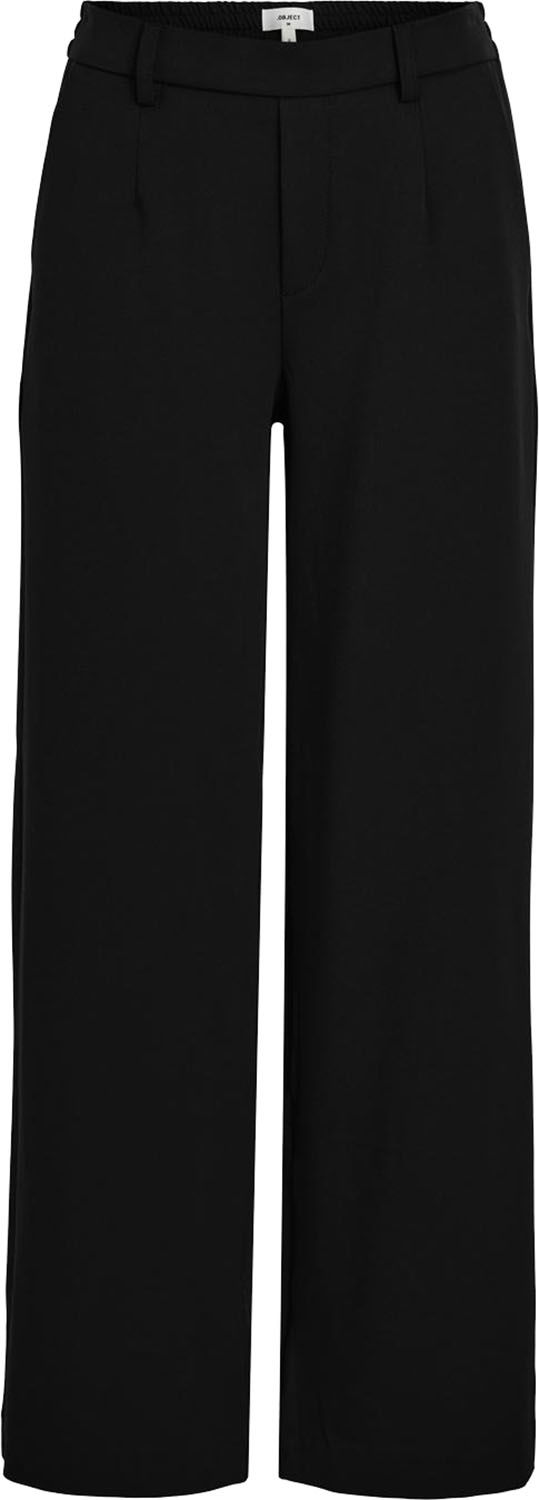 Object Pantalon Lisa Zwart dames in zwart