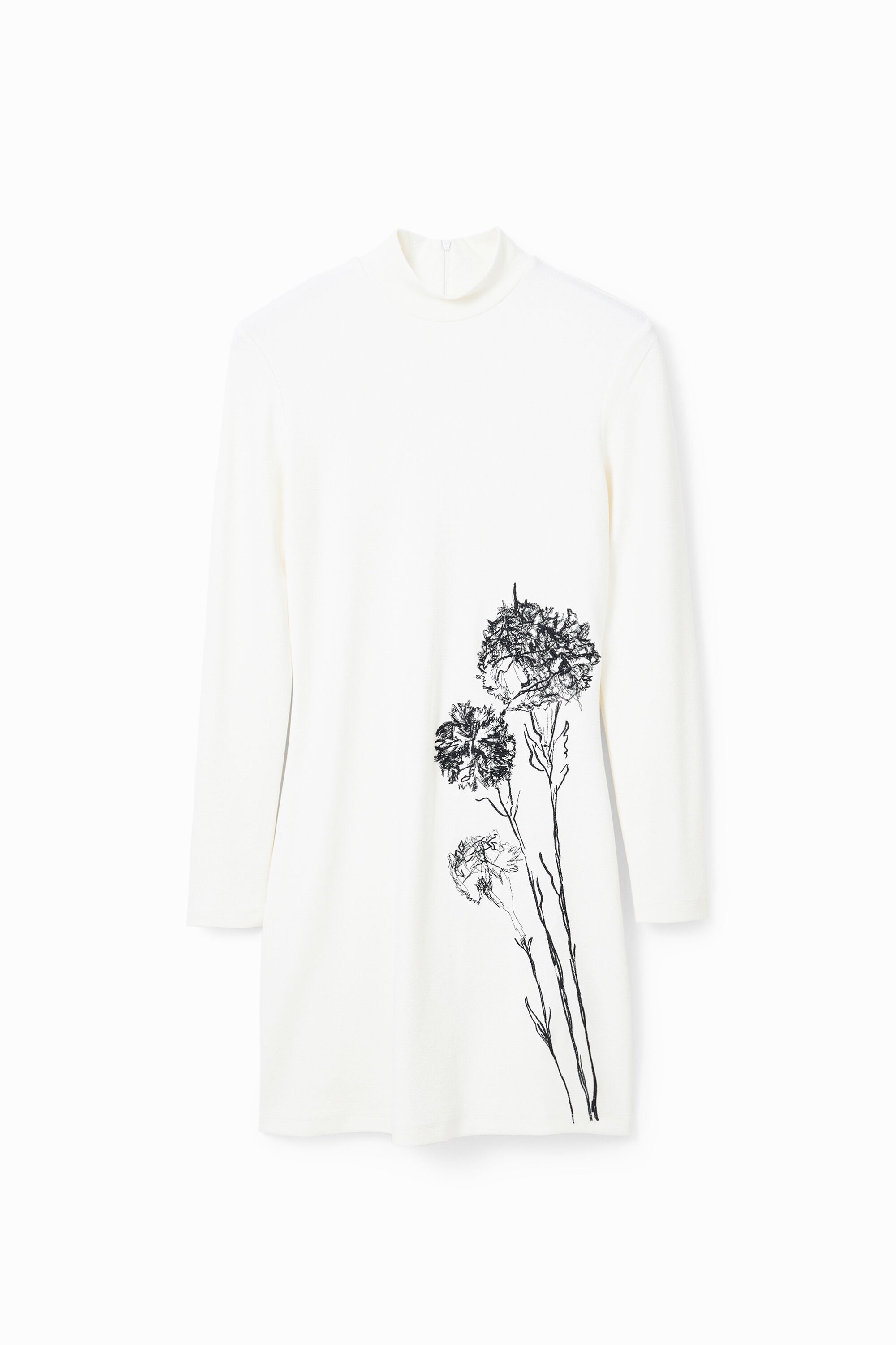 Desigual Korte jurk met borduursel M. Christian Lacroix