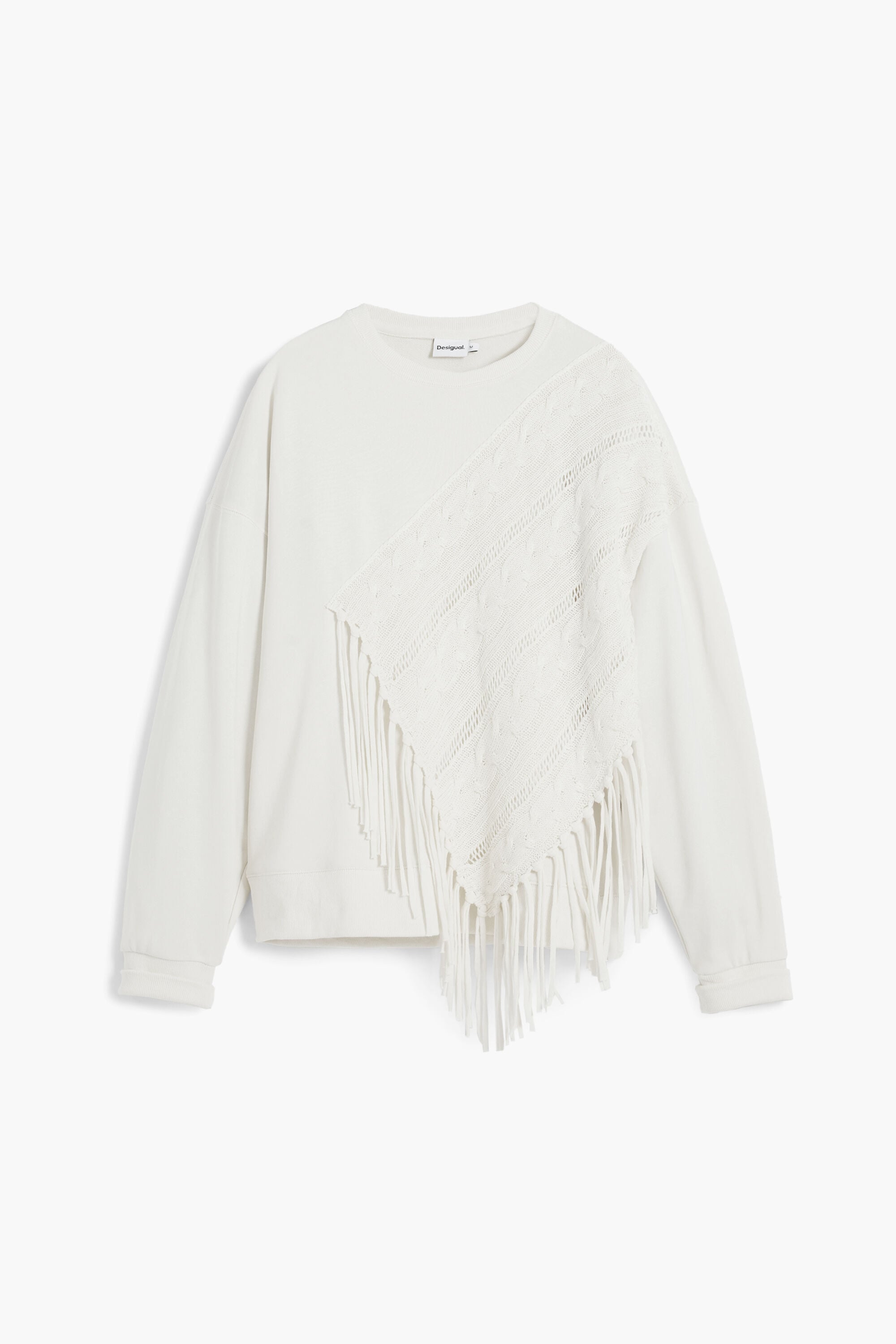 Desigual Sweatshirt met franjes