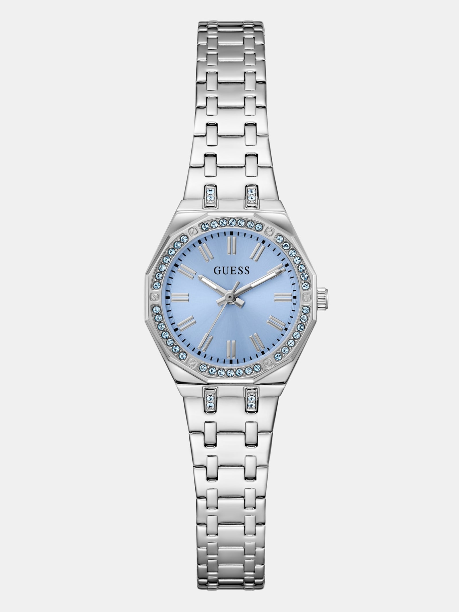 Guess Analoog Horloge Roestvrij Staal 24 Mm