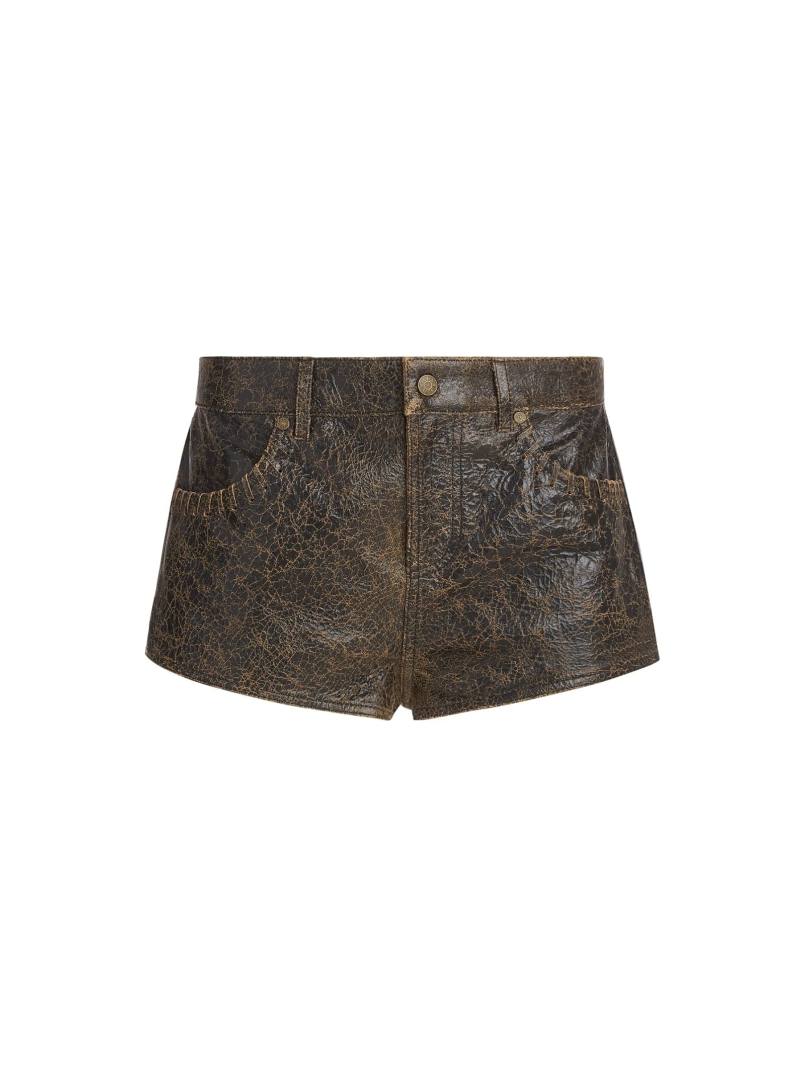 Guess Short Van Craquelé-Leer for women