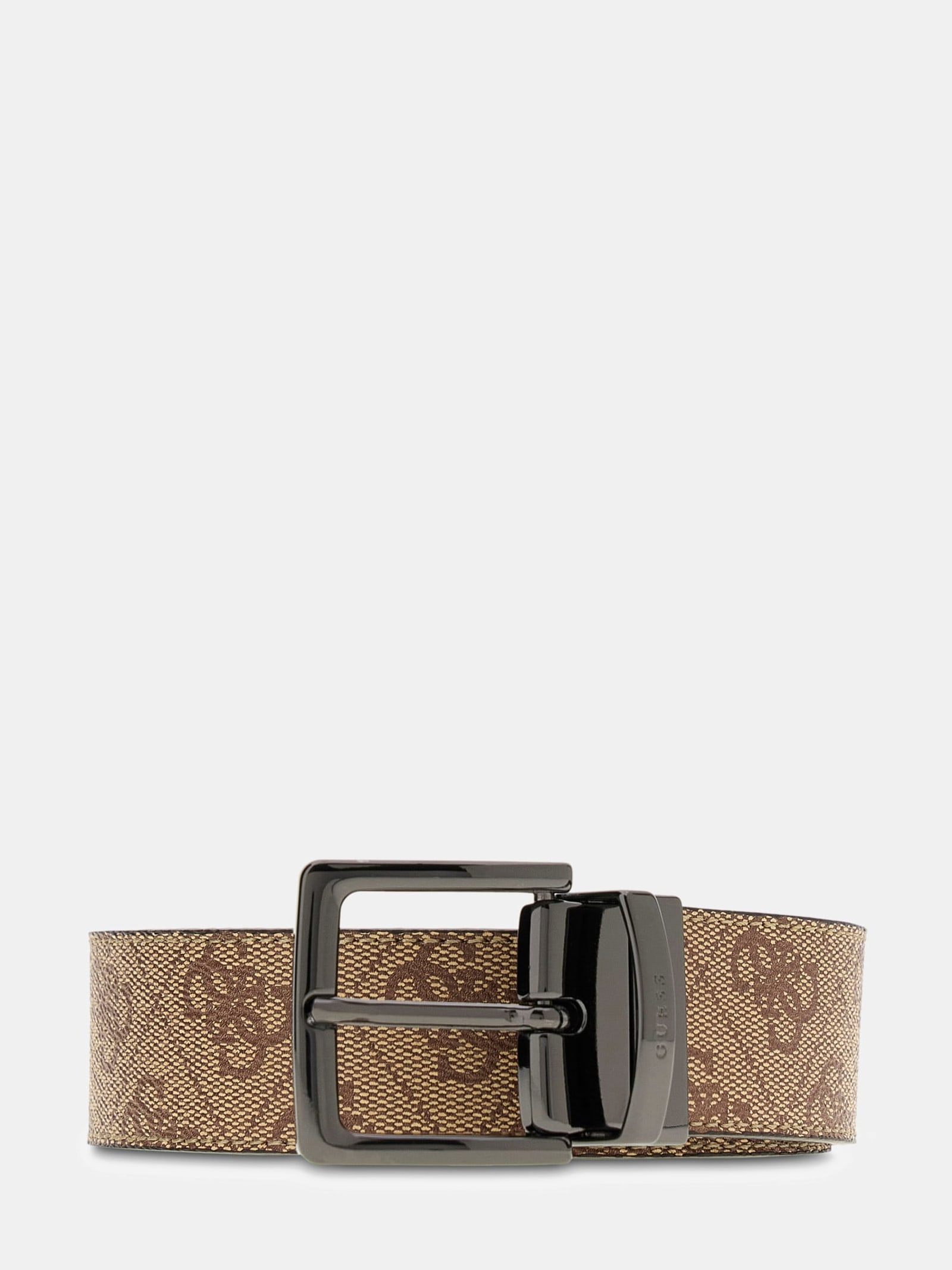 Guess Milano 4G Logo Riem in beige