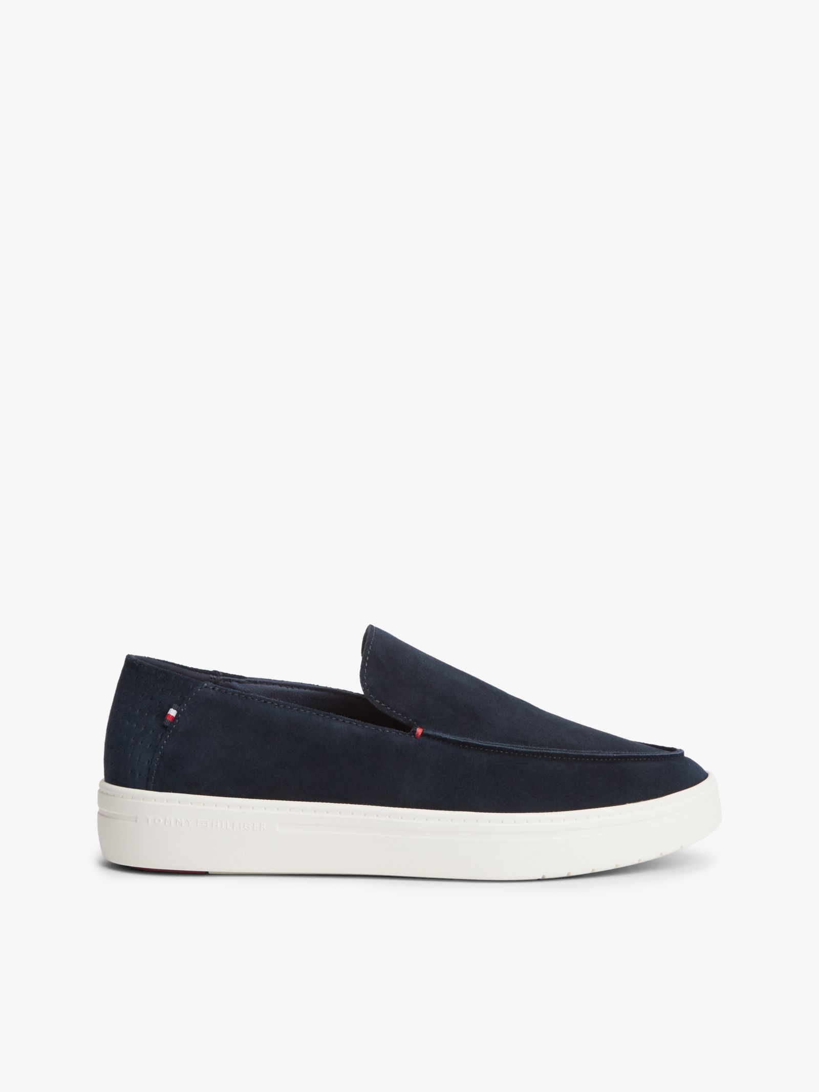 Tommy Hilfiger Lichtgewicht suède loafer in marine