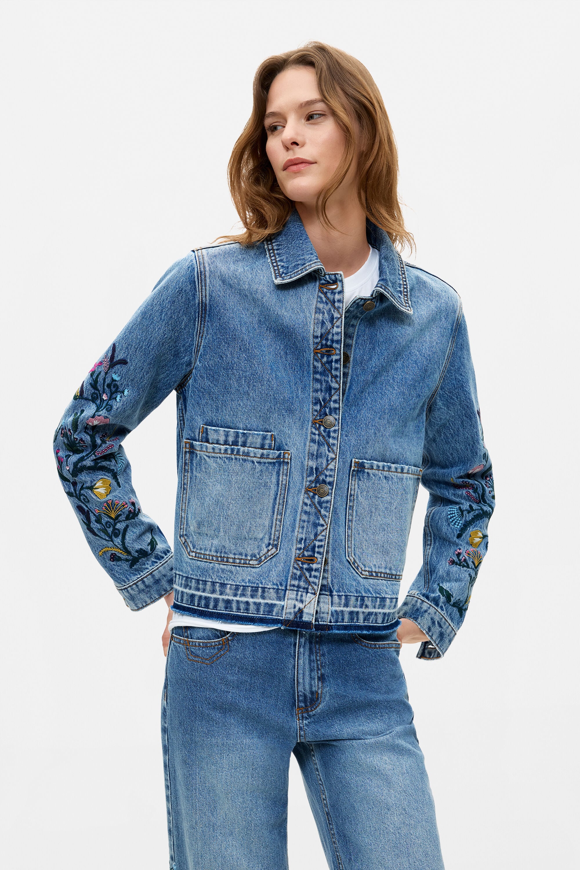 Desigual spijkerjack 100% katoen
