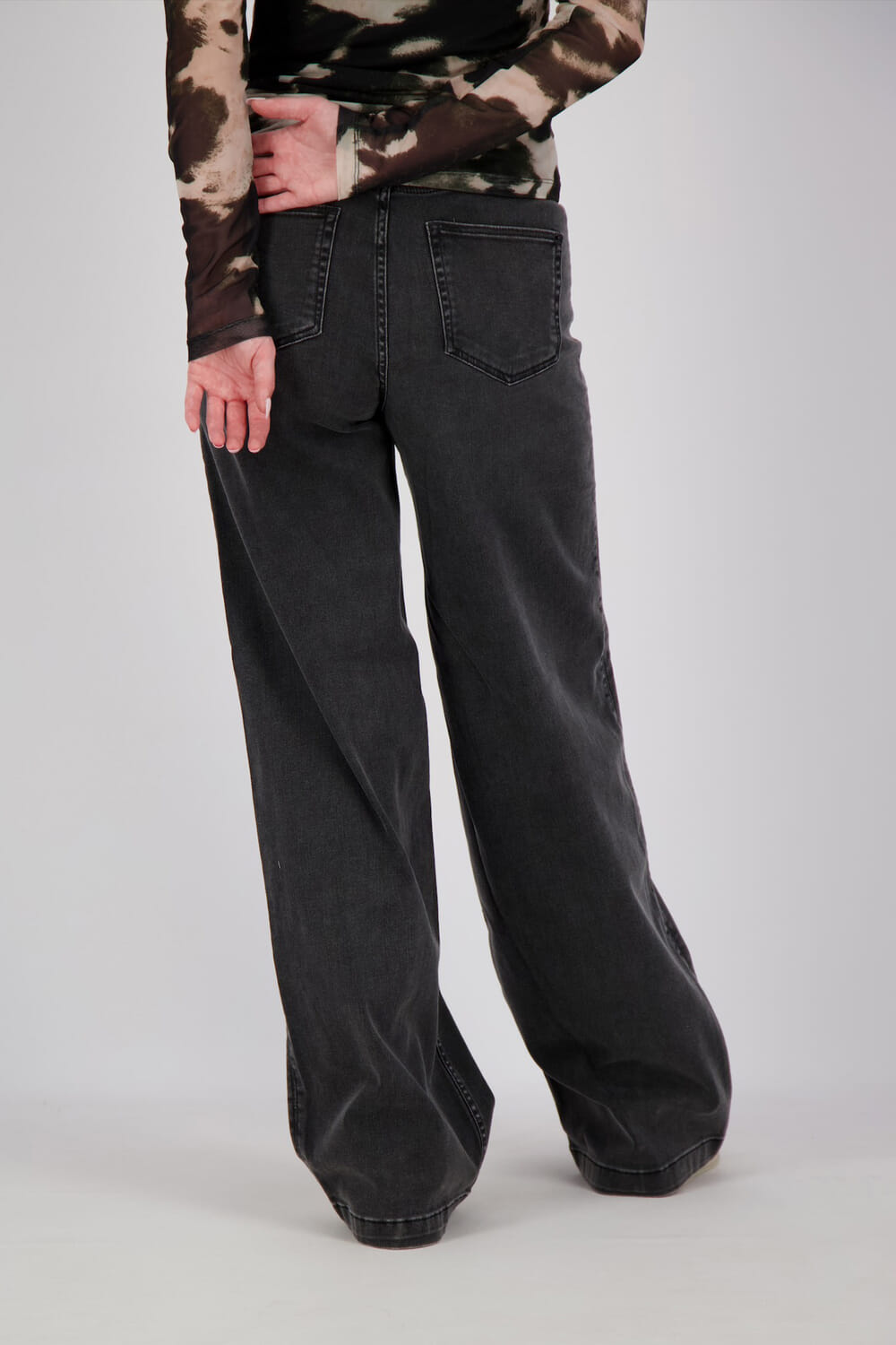 Mos Mosh Jeansbroek Colette Antraciet dames