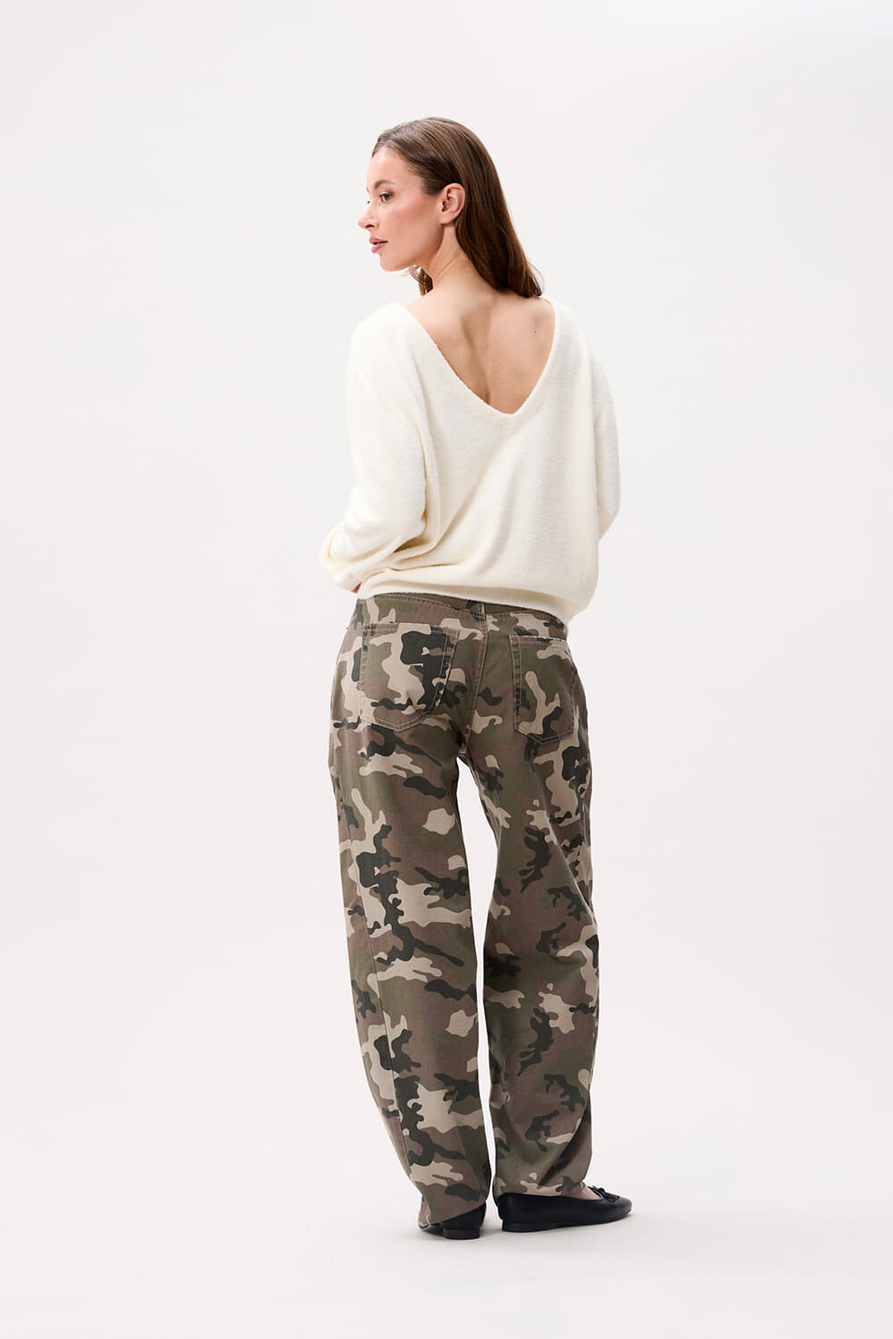Catwalk Junkie Sweater V-hals Off White dames
