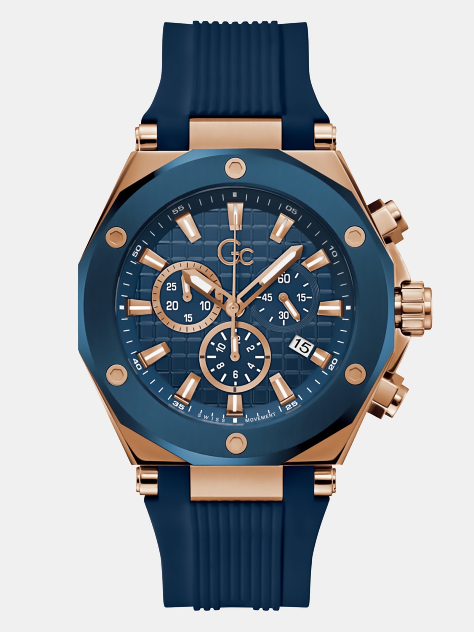 Guess Horloge Gc Chronograaf Silicone