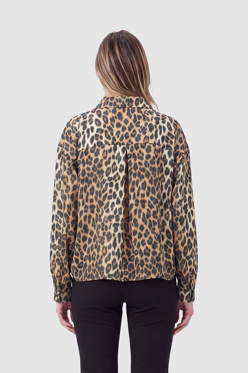 In Shape Cecile khaki blouse for women