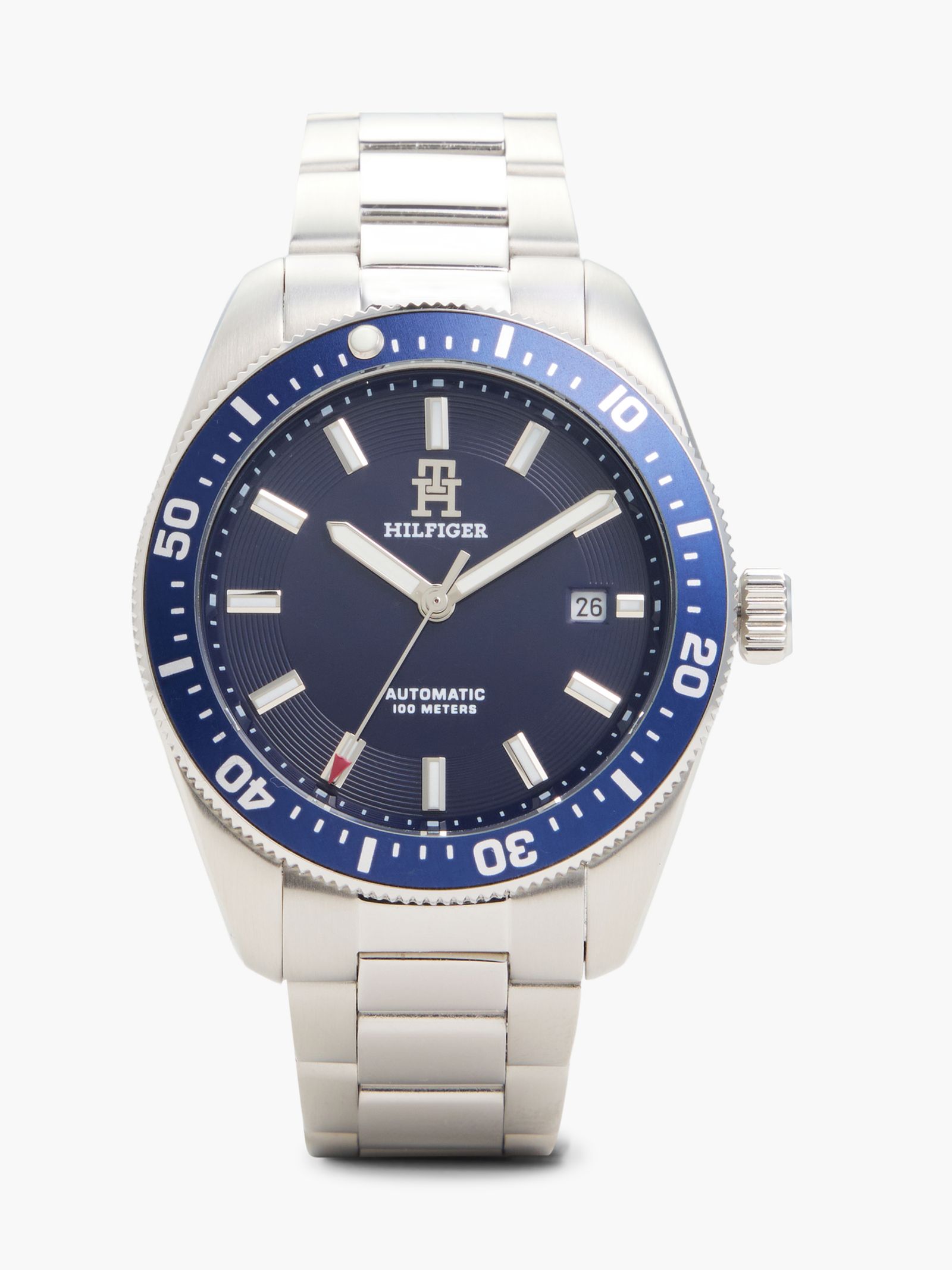 Tommy Hilfiger Horloge van roestvrij staal in zilver