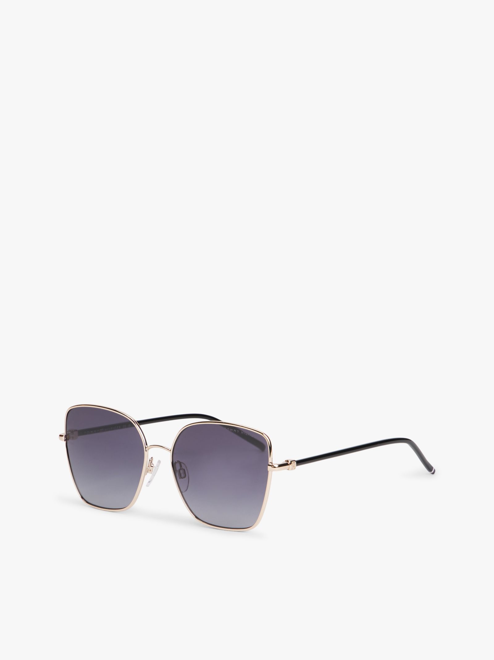 Tommy Hilfiger Cat eye zonnebril met TH Monogram