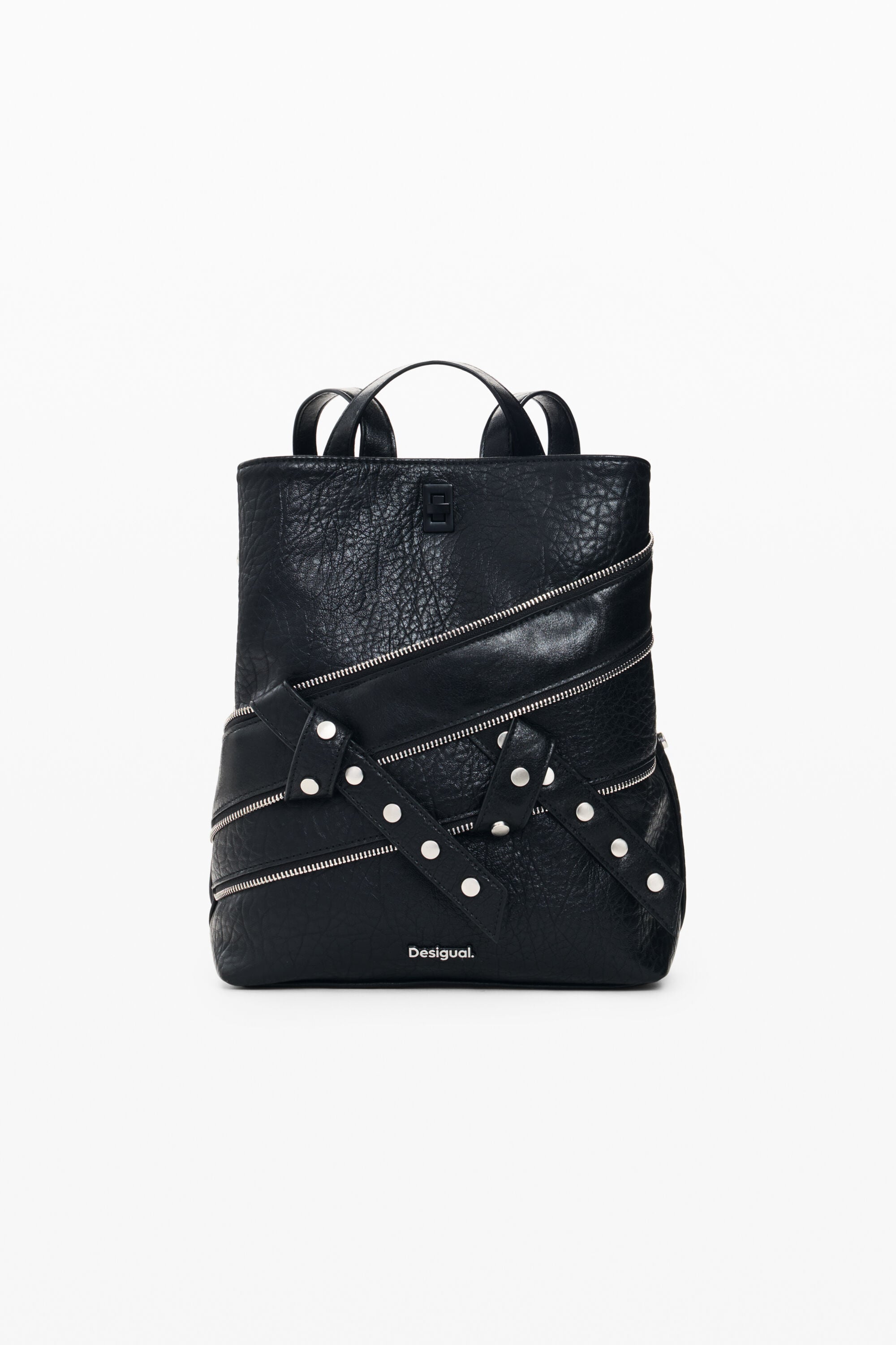 Desigual Mini rugzak klein in zwart