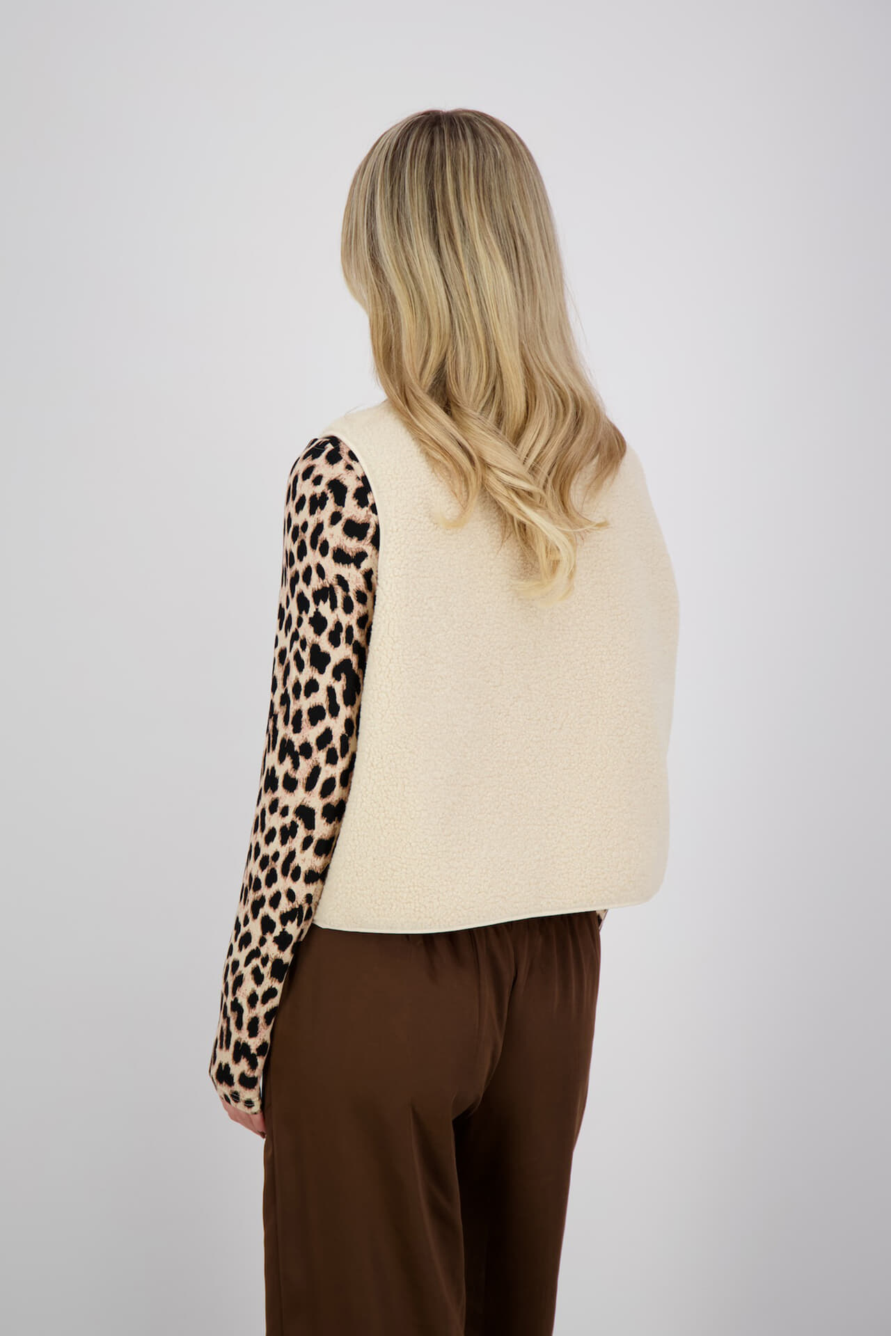 Vive La Femme Gilet Elina Crème dames