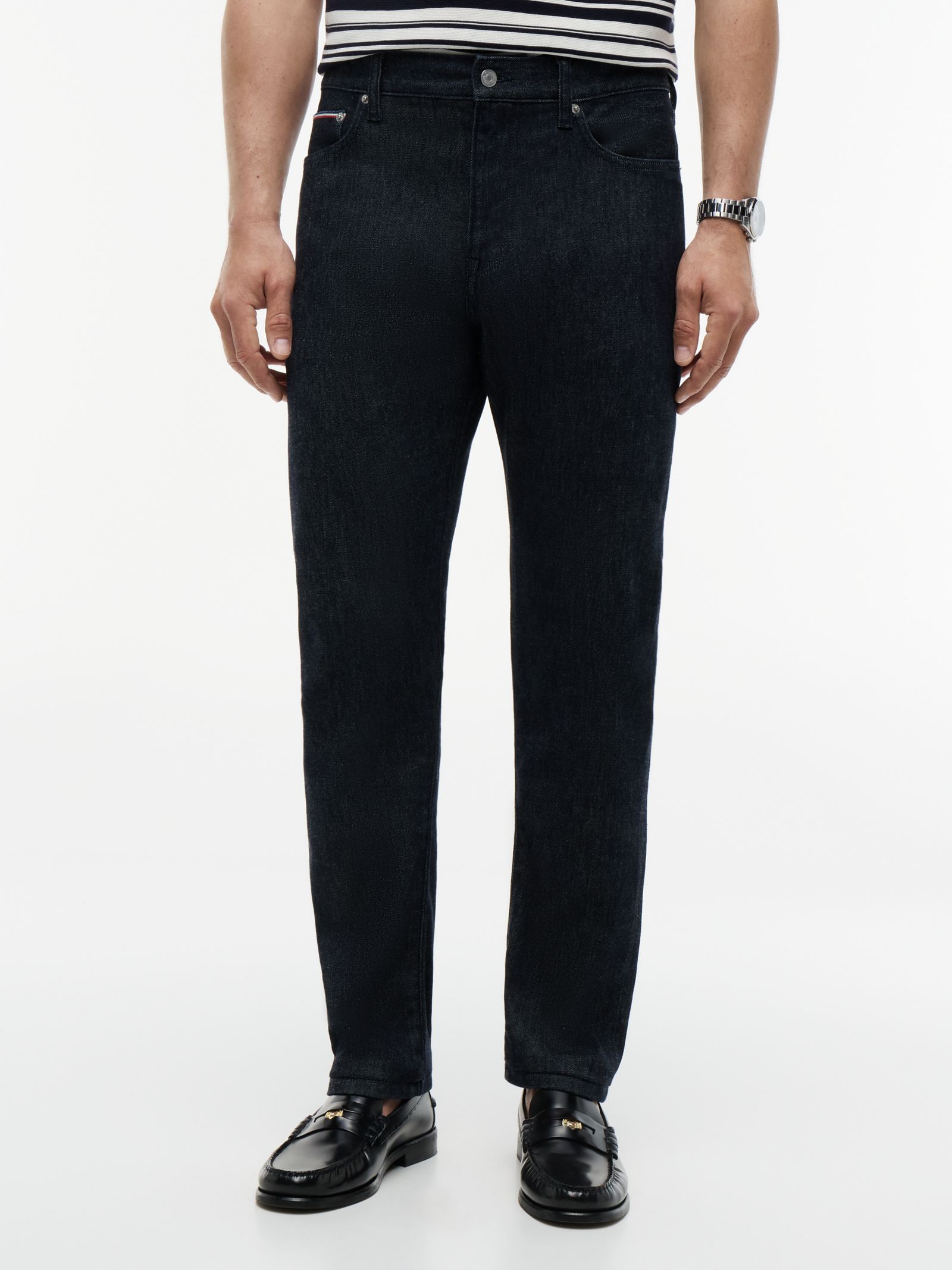 Tommy Hilfiger New York Label Denton slim straight selvedge jeans