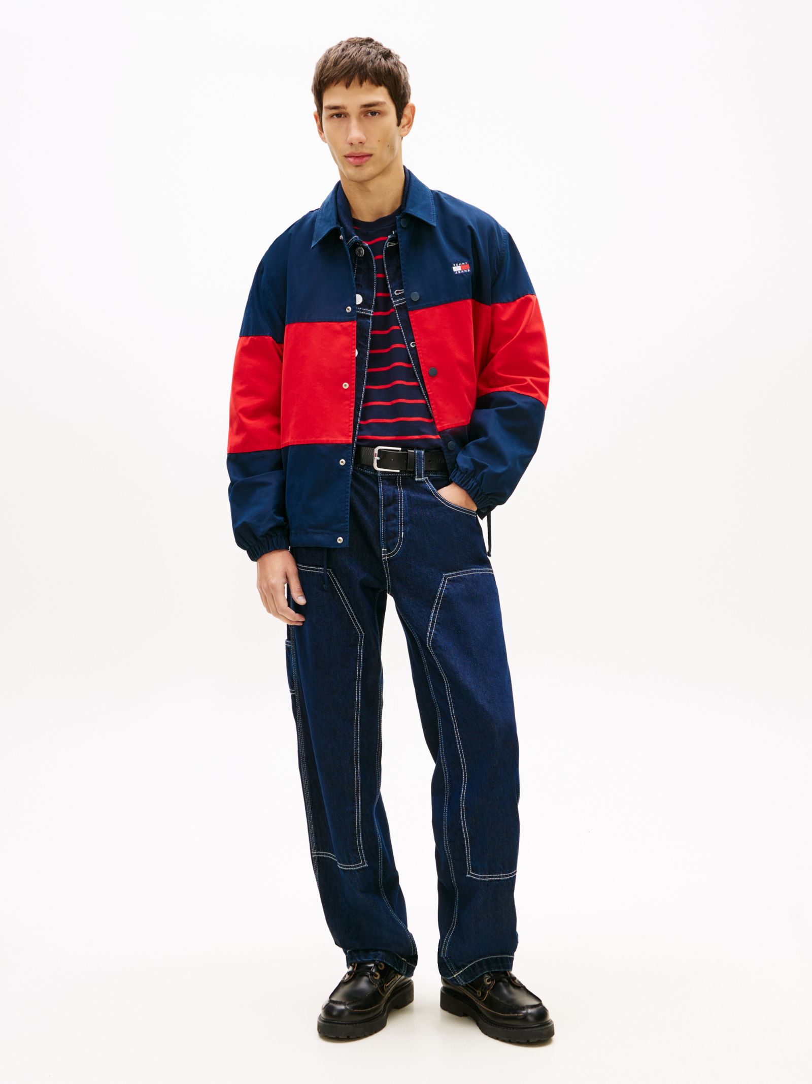 Tommy Jeans Jaimie loose straight carpenter jeans in blauw