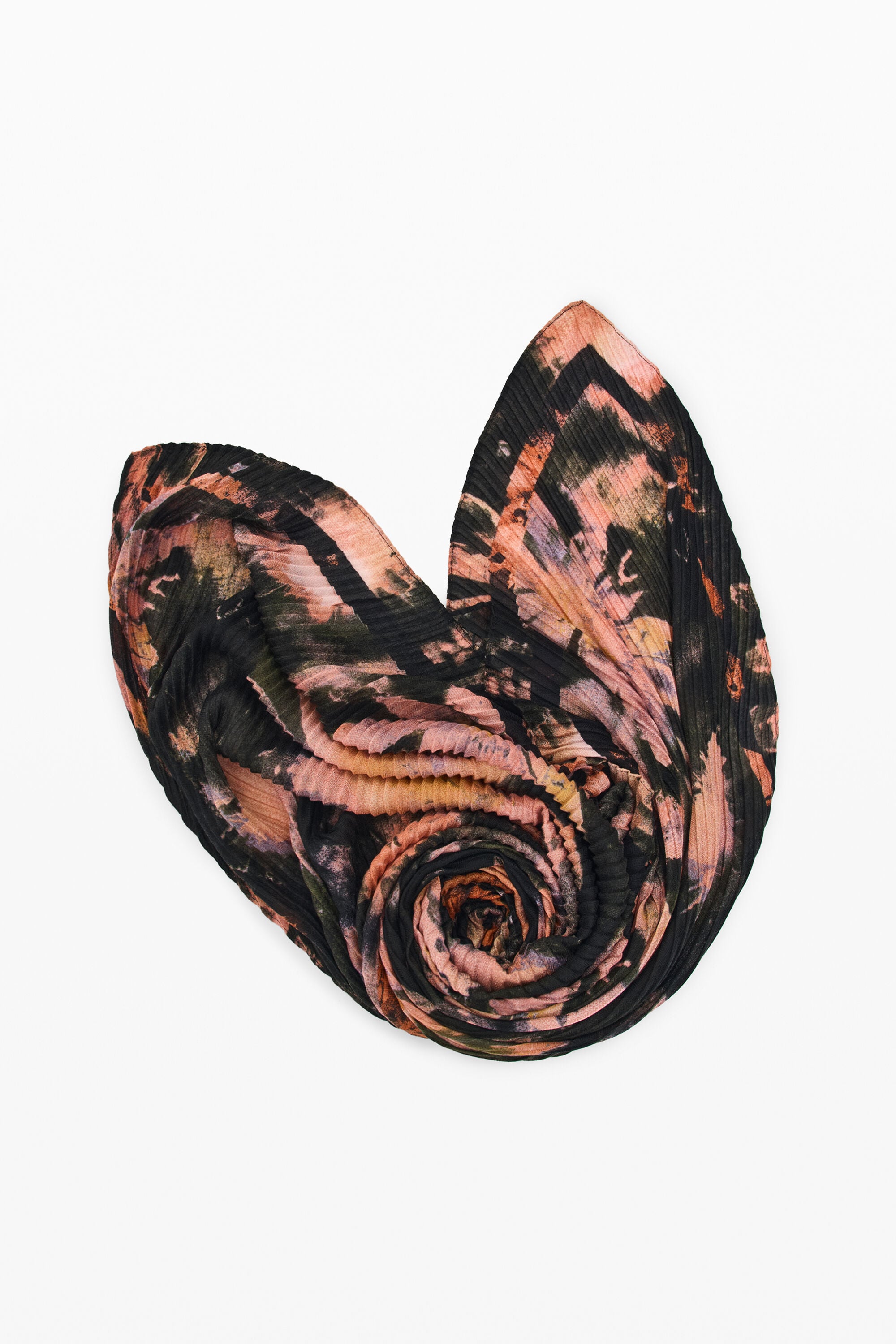 Desigual Bloemenprint sjaal in zwart