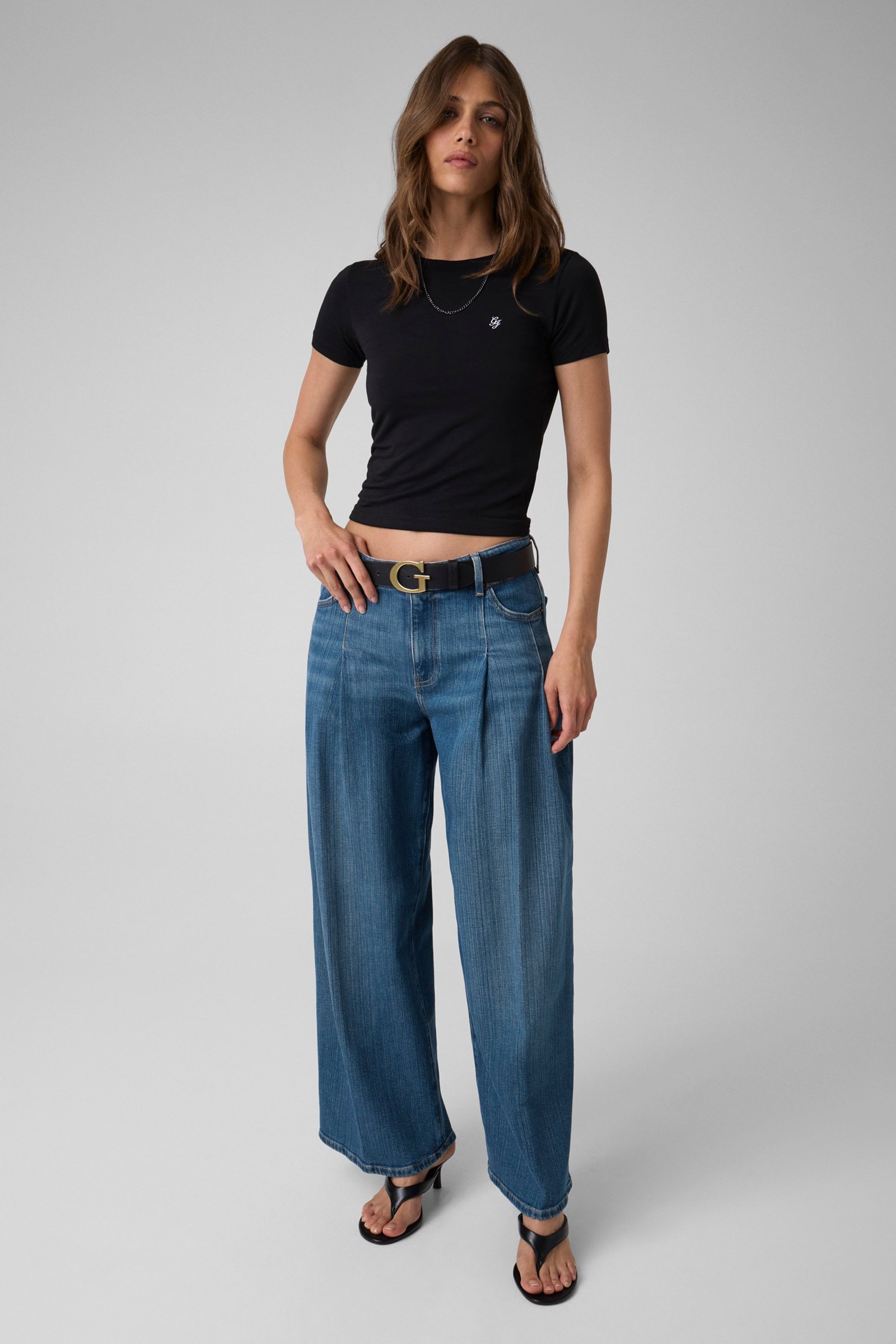 Guess G12 Geplooide Jeans