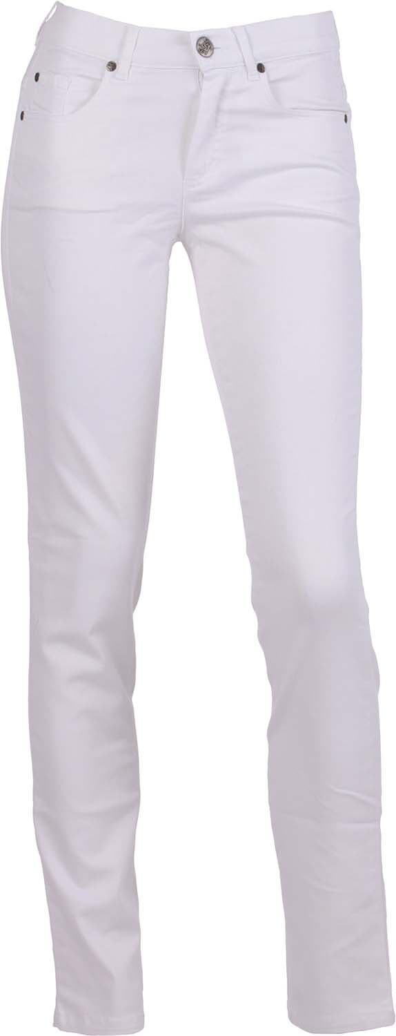 Enjoy Broek 5-Pocket Superstretch Lang Wit dames
