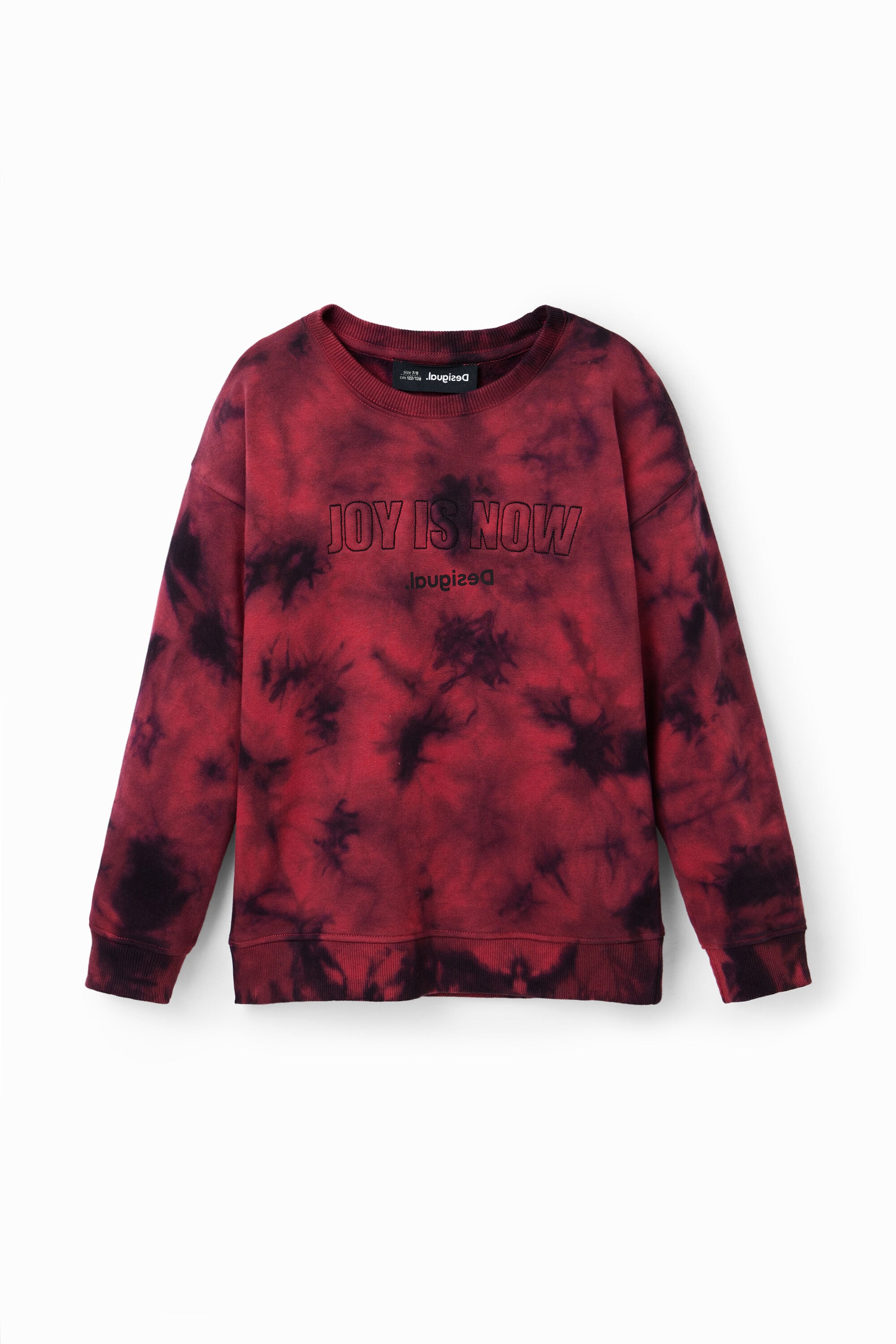 Desigual Sweatshirt met tie-dye