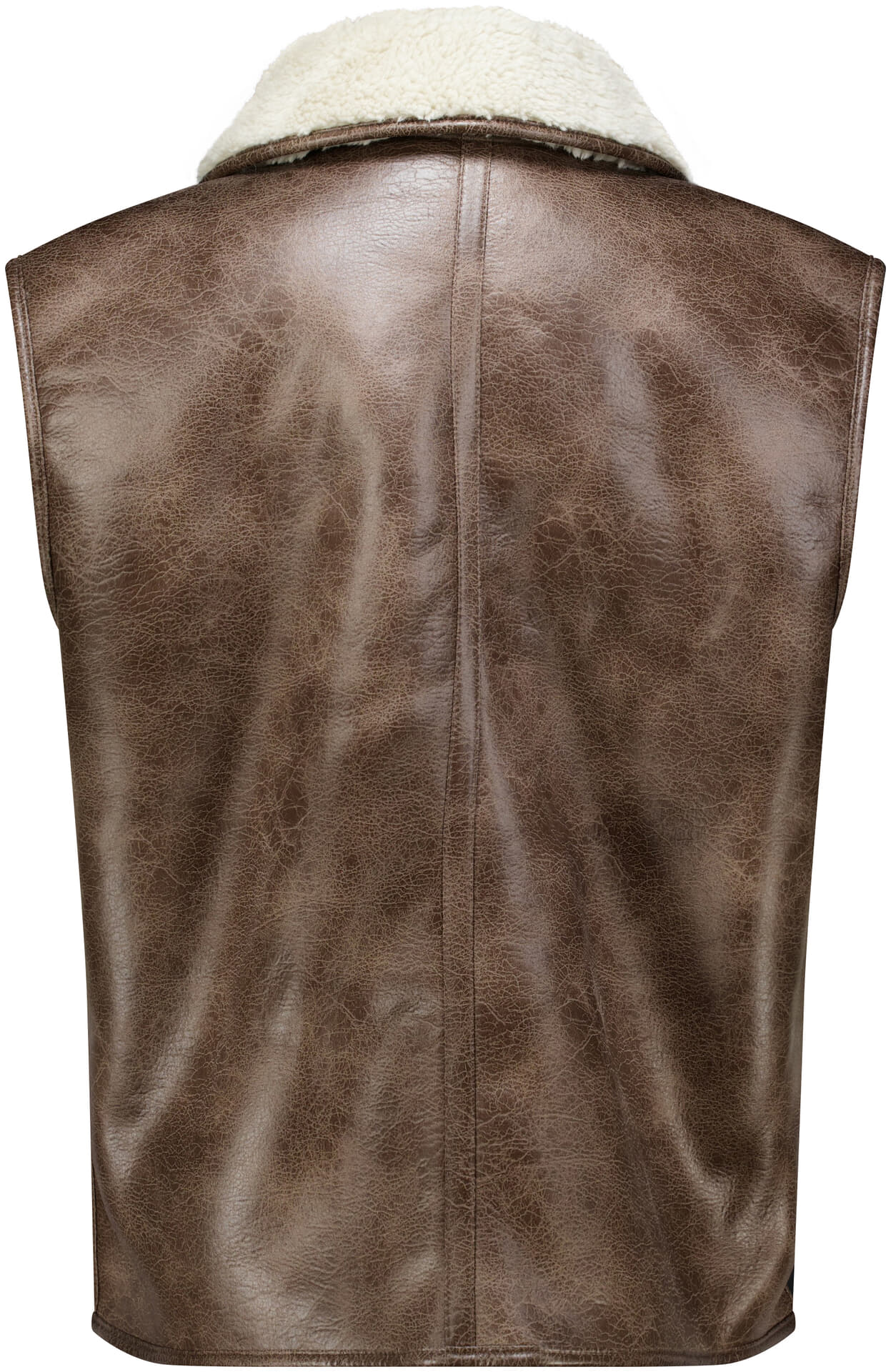 With Black Bodywarmer Iris Bonded Off White dames