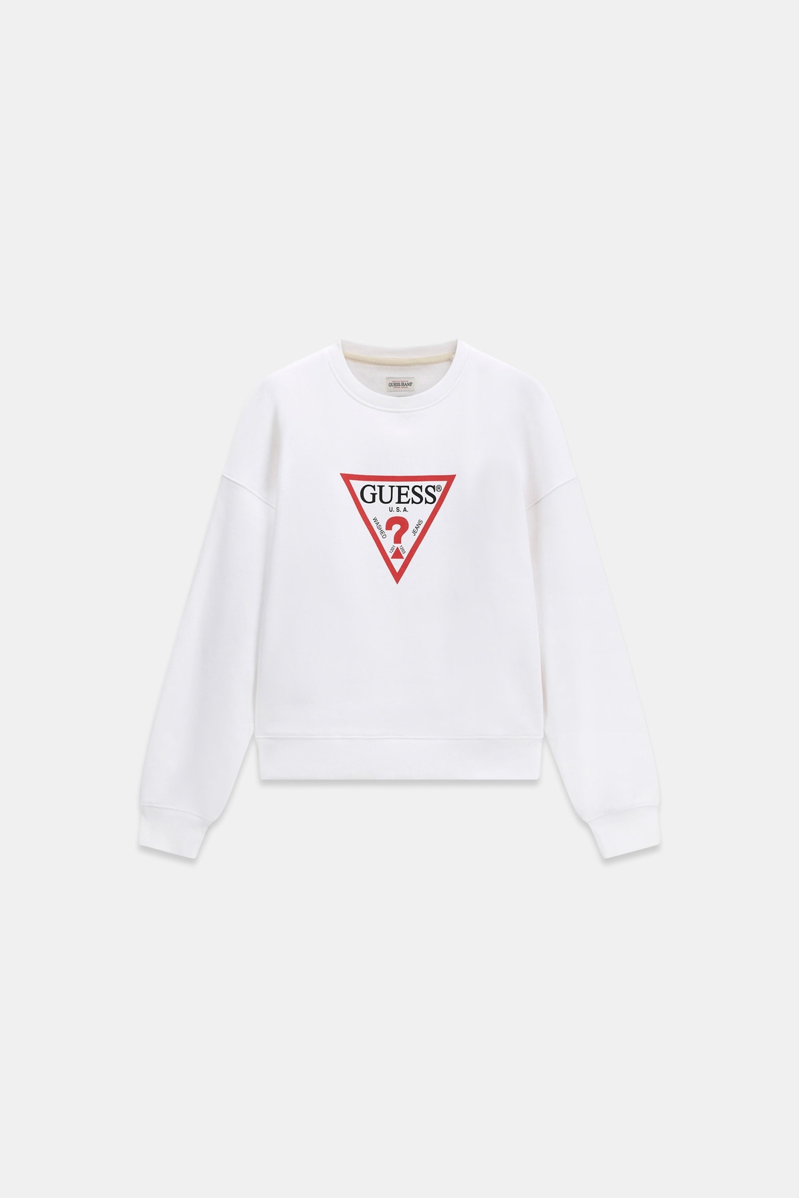 Guess Oversized Iconic Sweater for women in wit