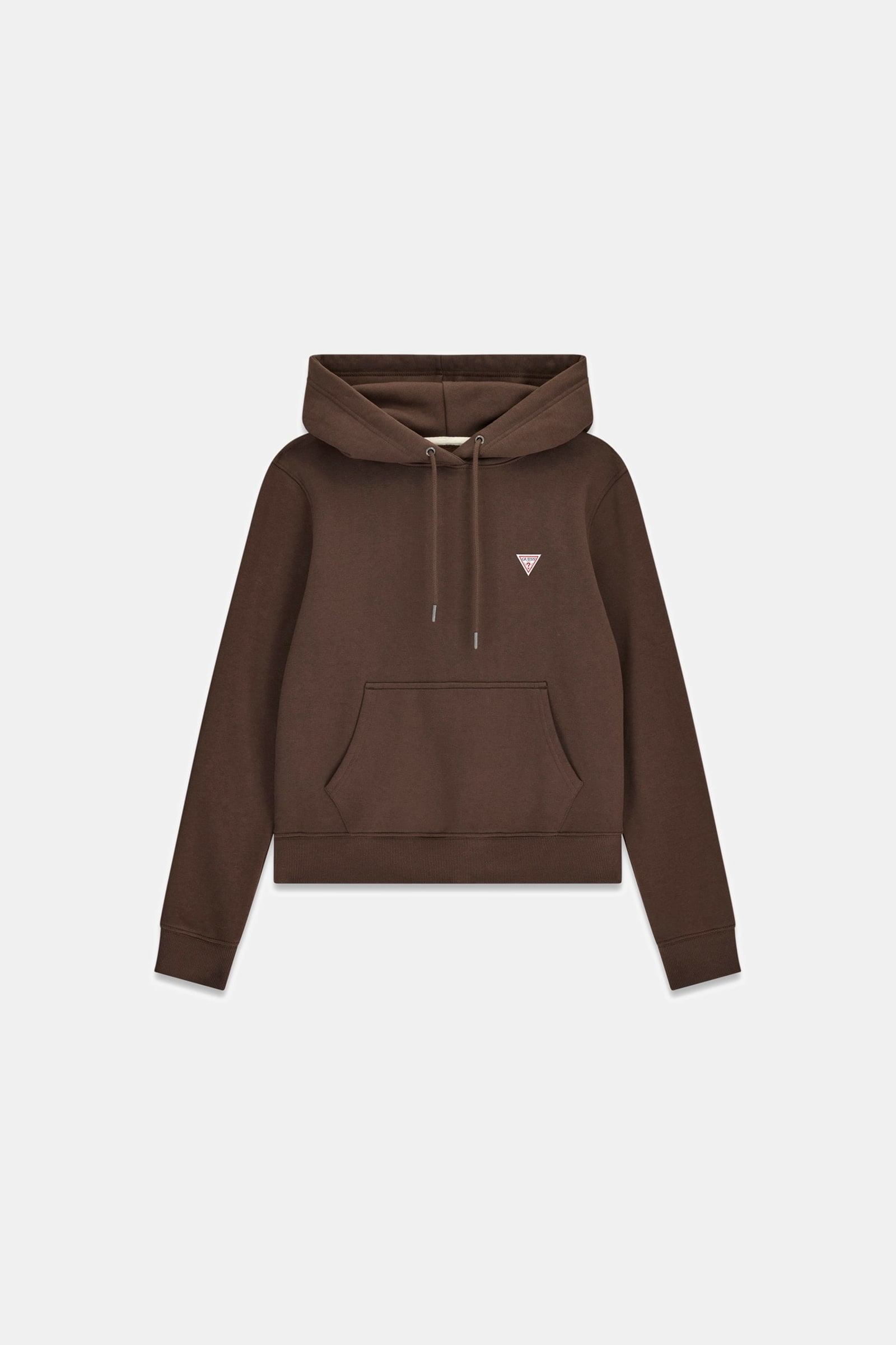 Guess Trui Met Capuchon Met Mini Patch in bruin