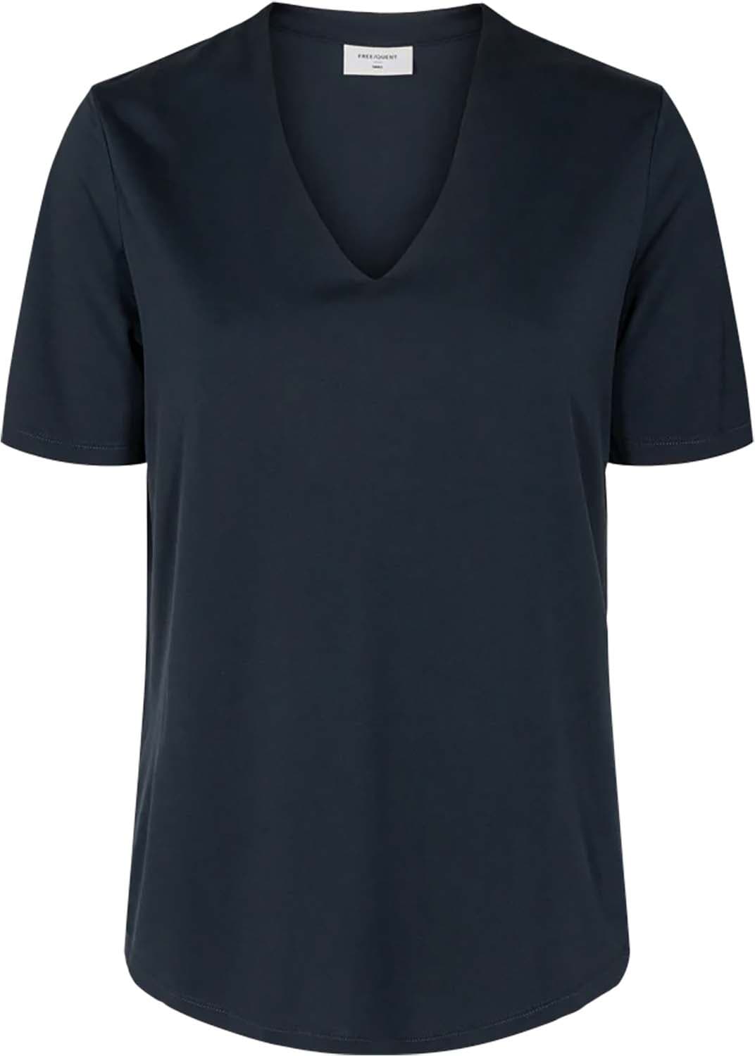 Freequent T-shirt Blauw dames