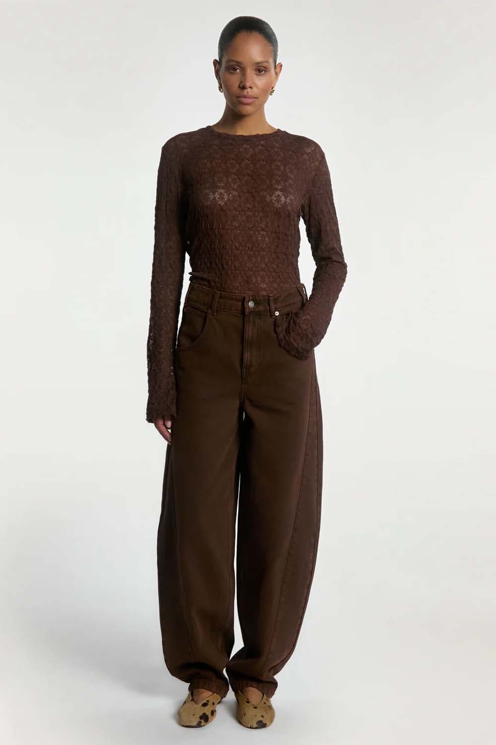 Aaiko Top Mason Taupe dames