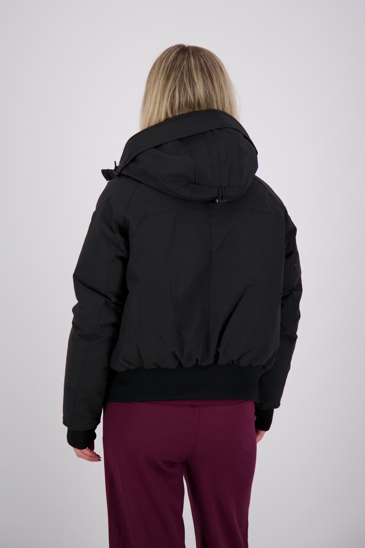 Airforce Bomber Jacket Zwart dames