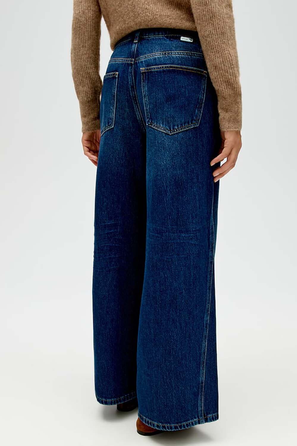 Opus Jeans Meddy Loosy Donker Navy dames