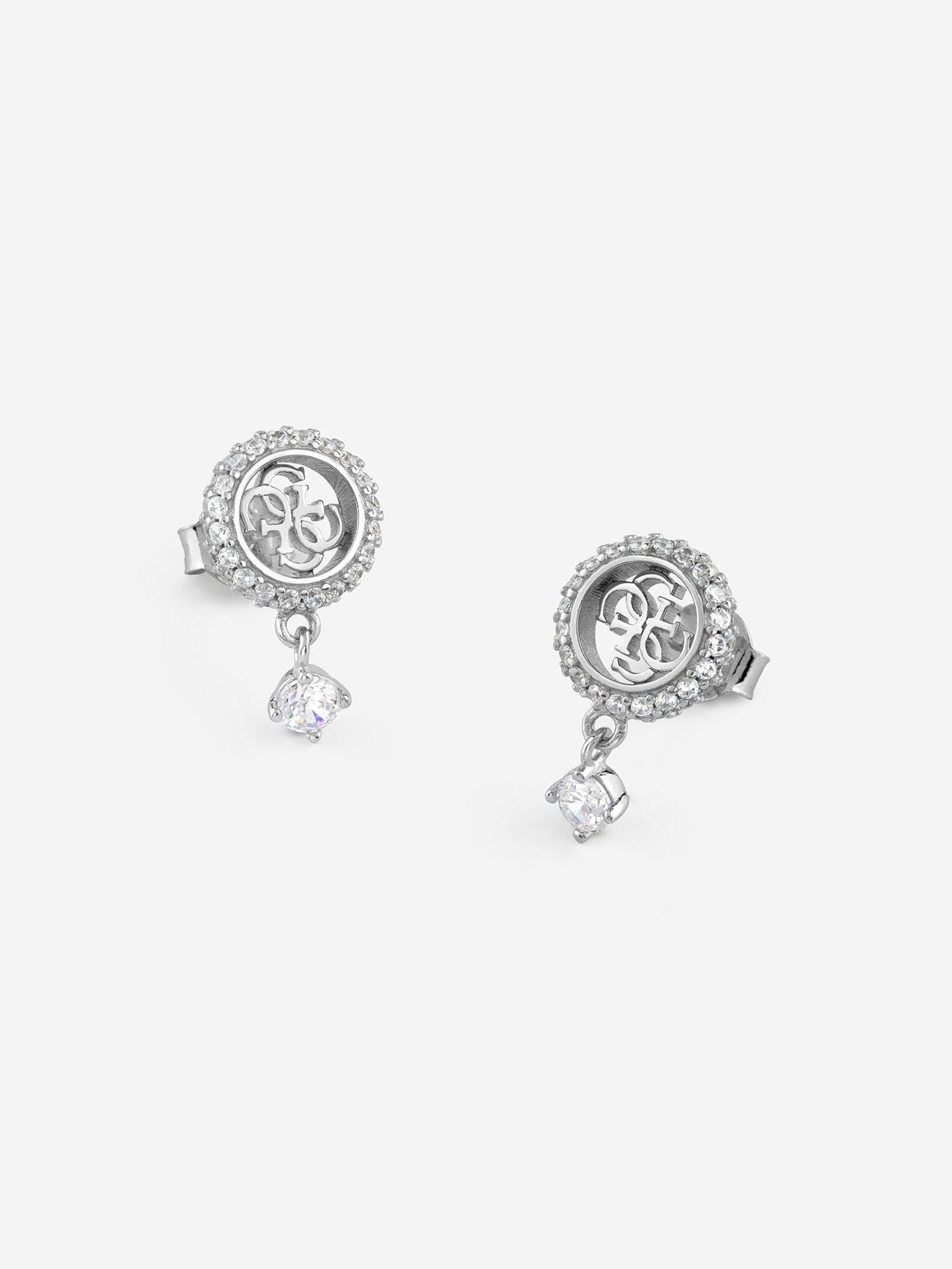 Guess Pretty Oorbellen in zilver