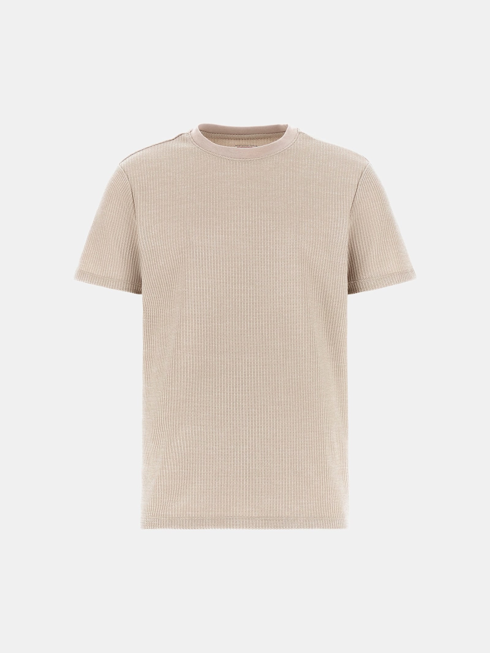 Guess Gebreid T-Shirt in beige