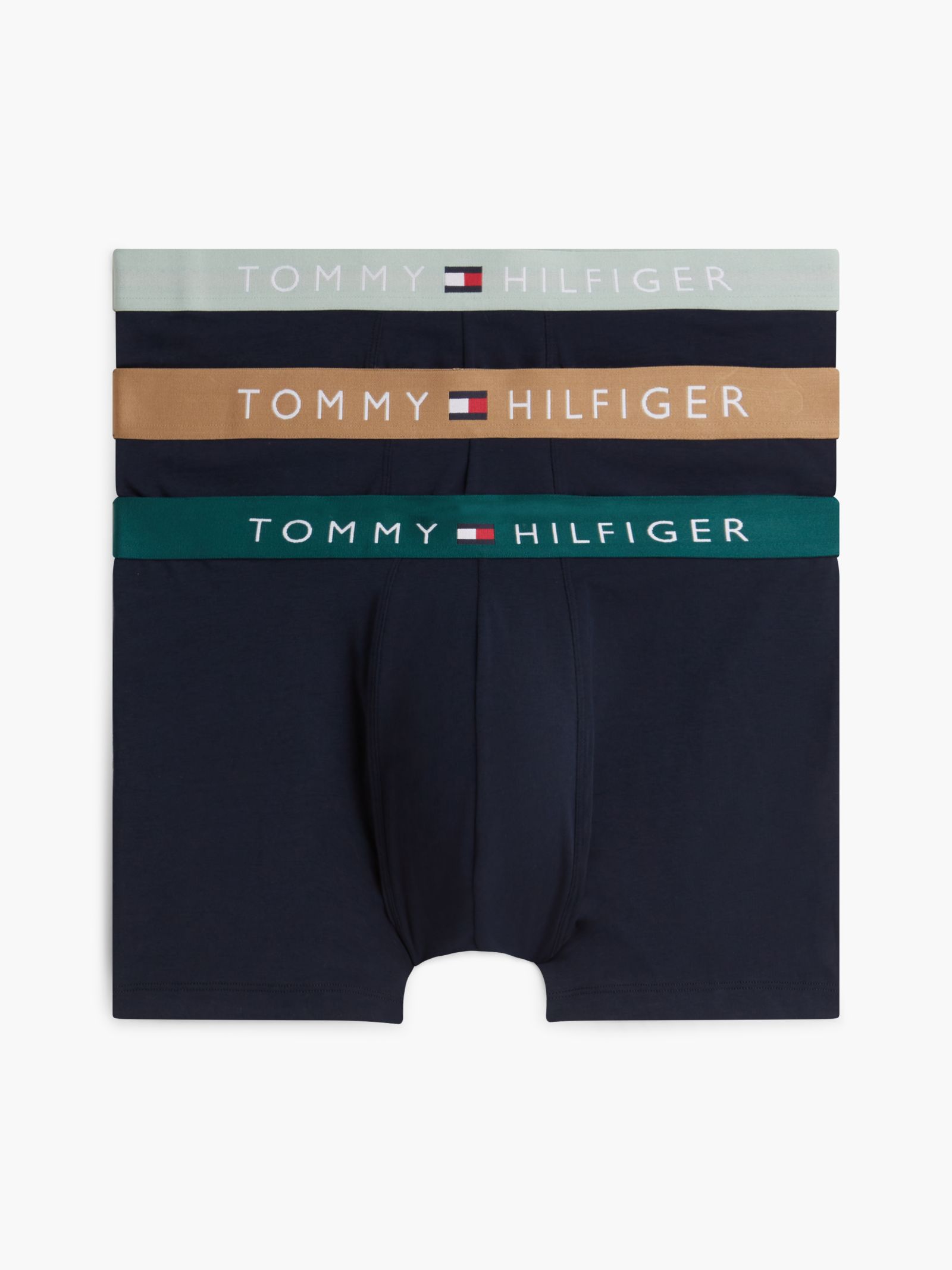 Tommy Hilfiger Set van 3 TH Original Boxer Briefs met contrasterende taille
