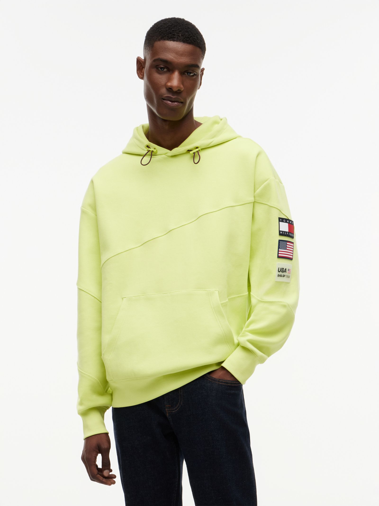 Tommy Hilfiger Tommy X Us Sail Gp Team relaxed fit hoodie in groen