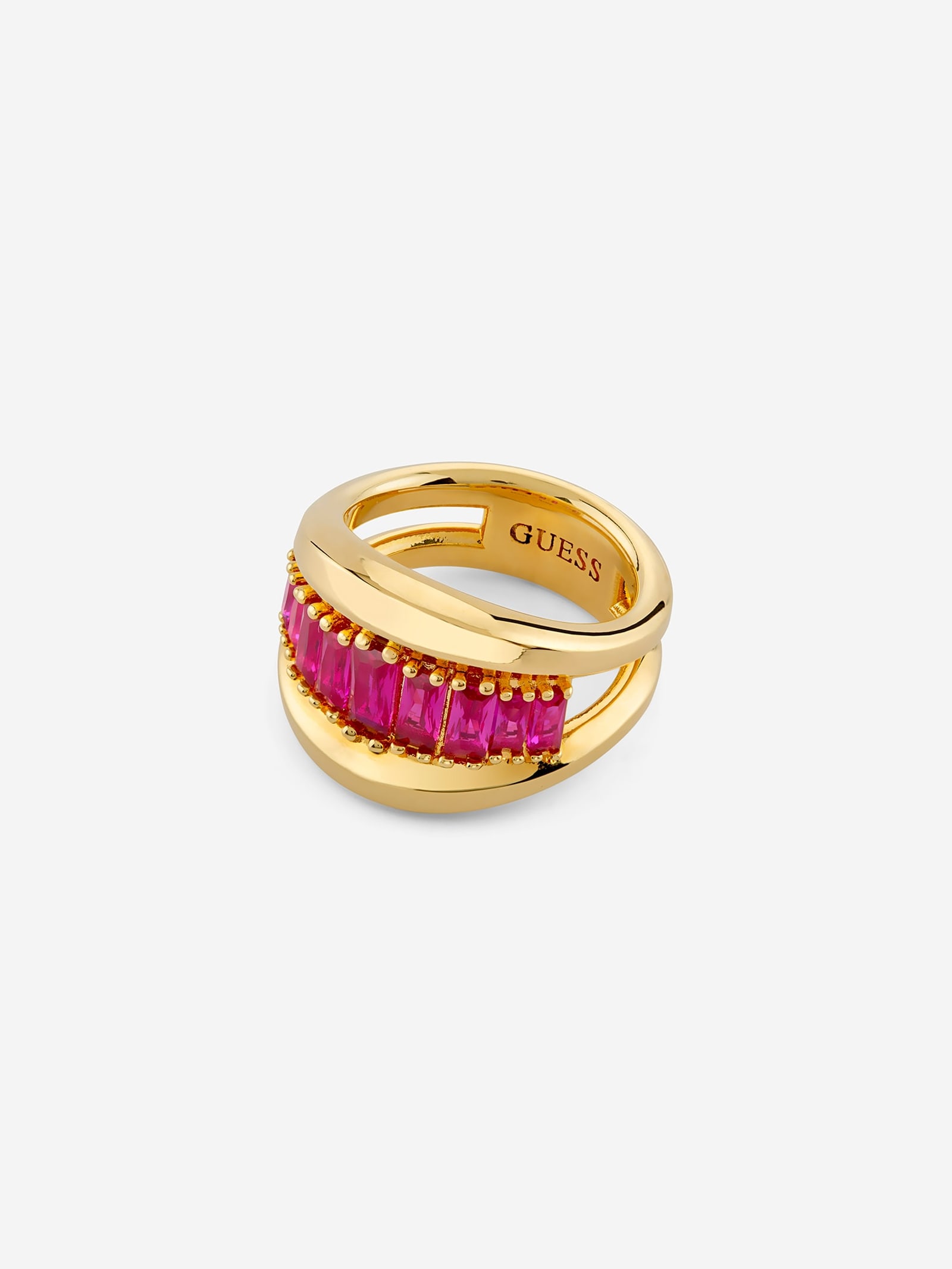 Guess Les Baguettes-Ring in goud
