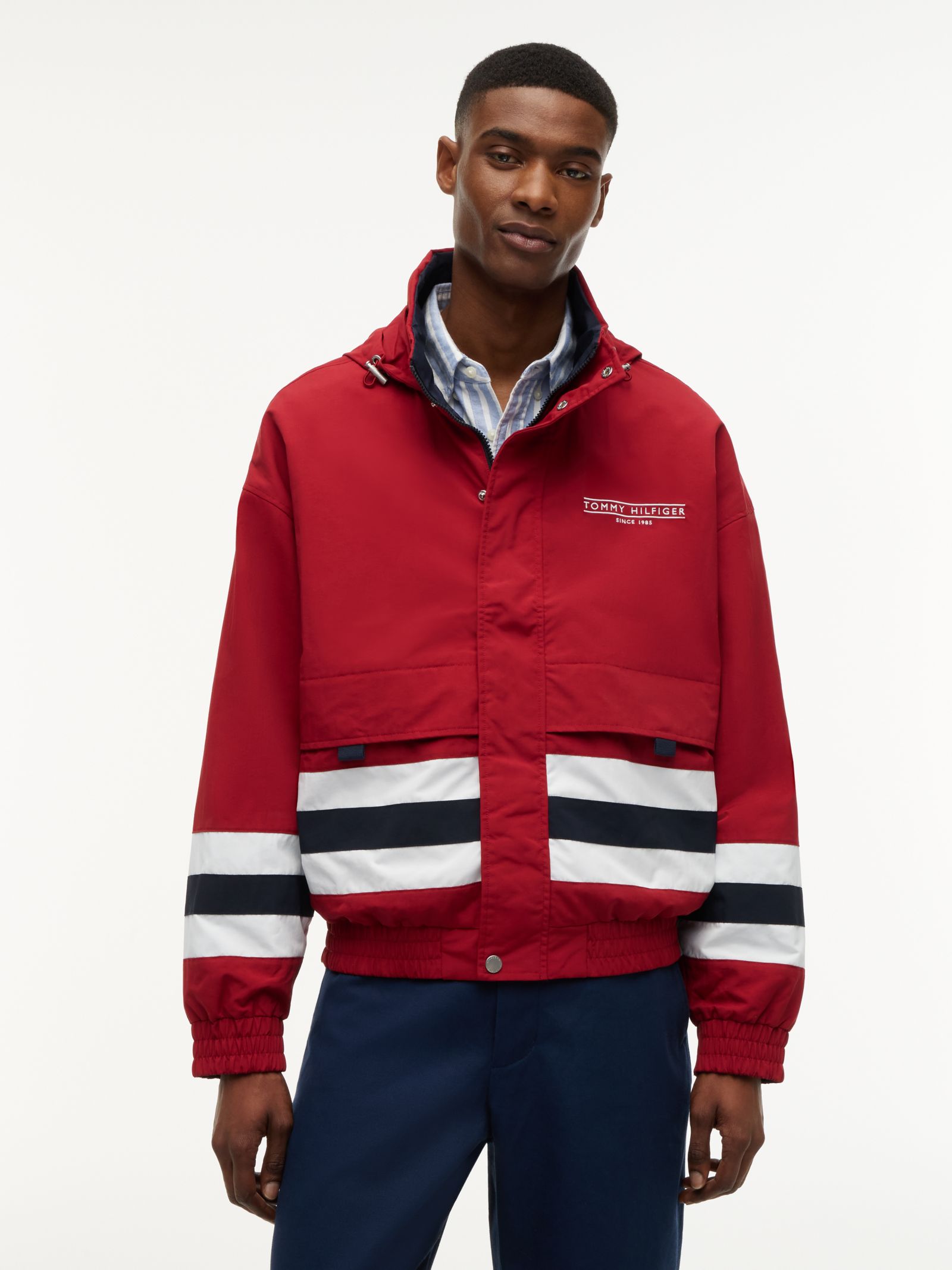 Tommy Hilfiger reversible regatta jack