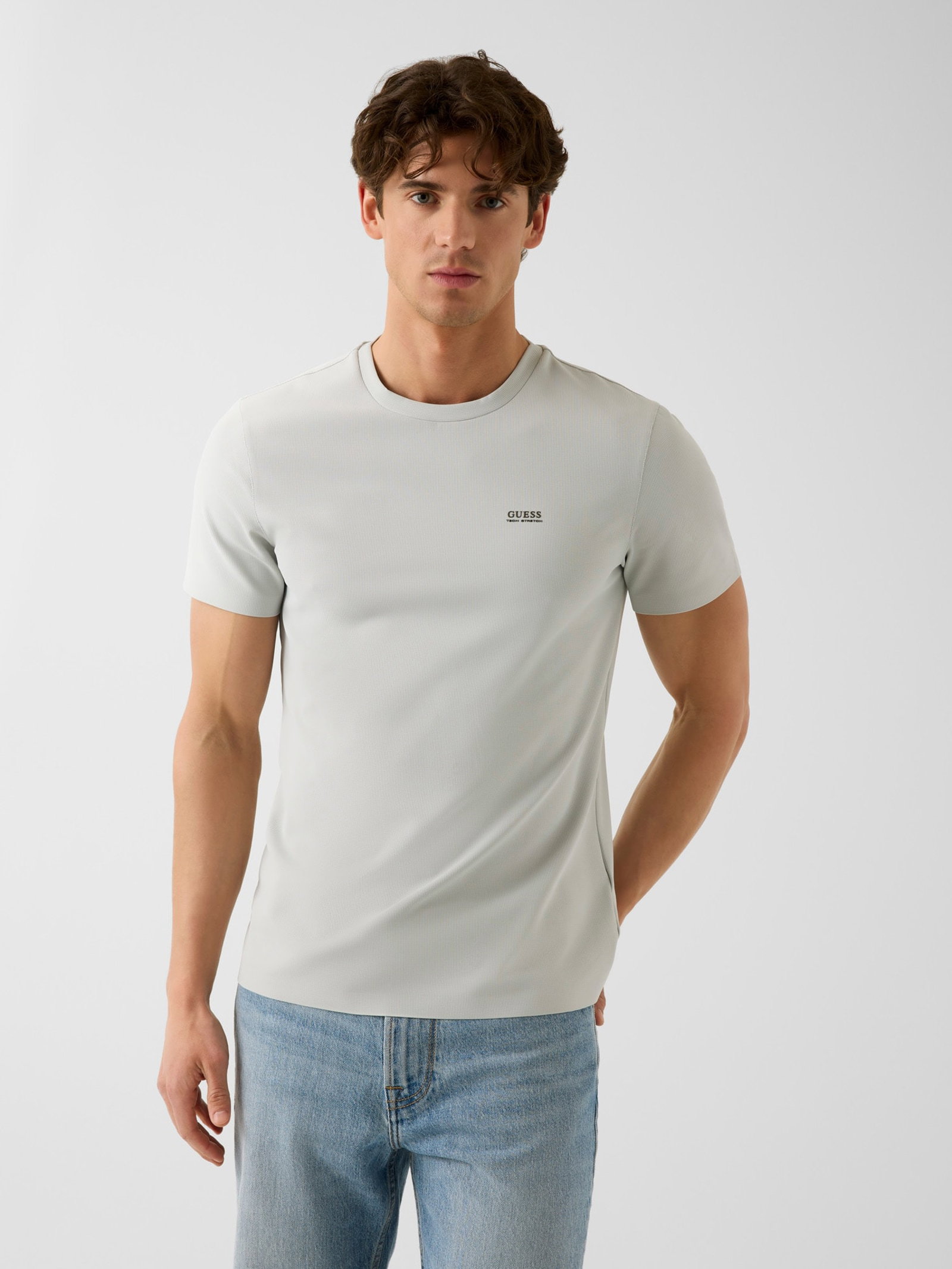 Guess Jersey T-Shirt in beige
