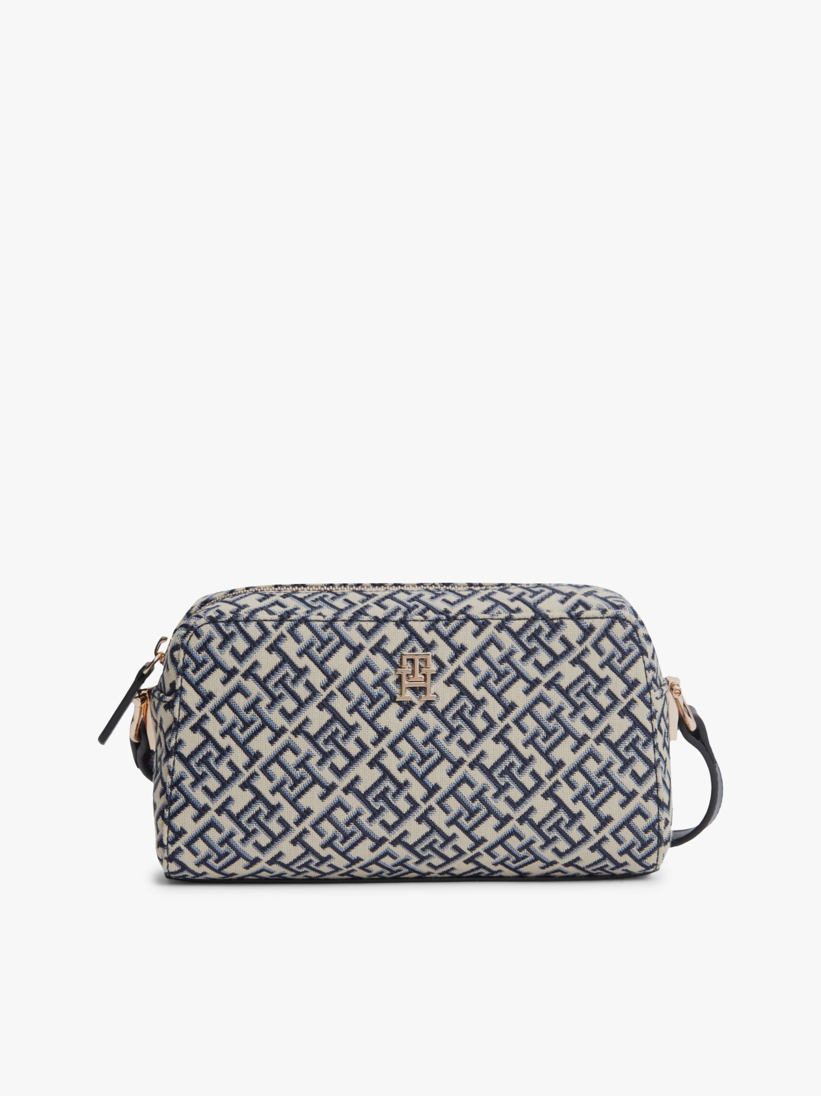 Tommy Hilfiger Jacquard crossbodytas met TH Monogram