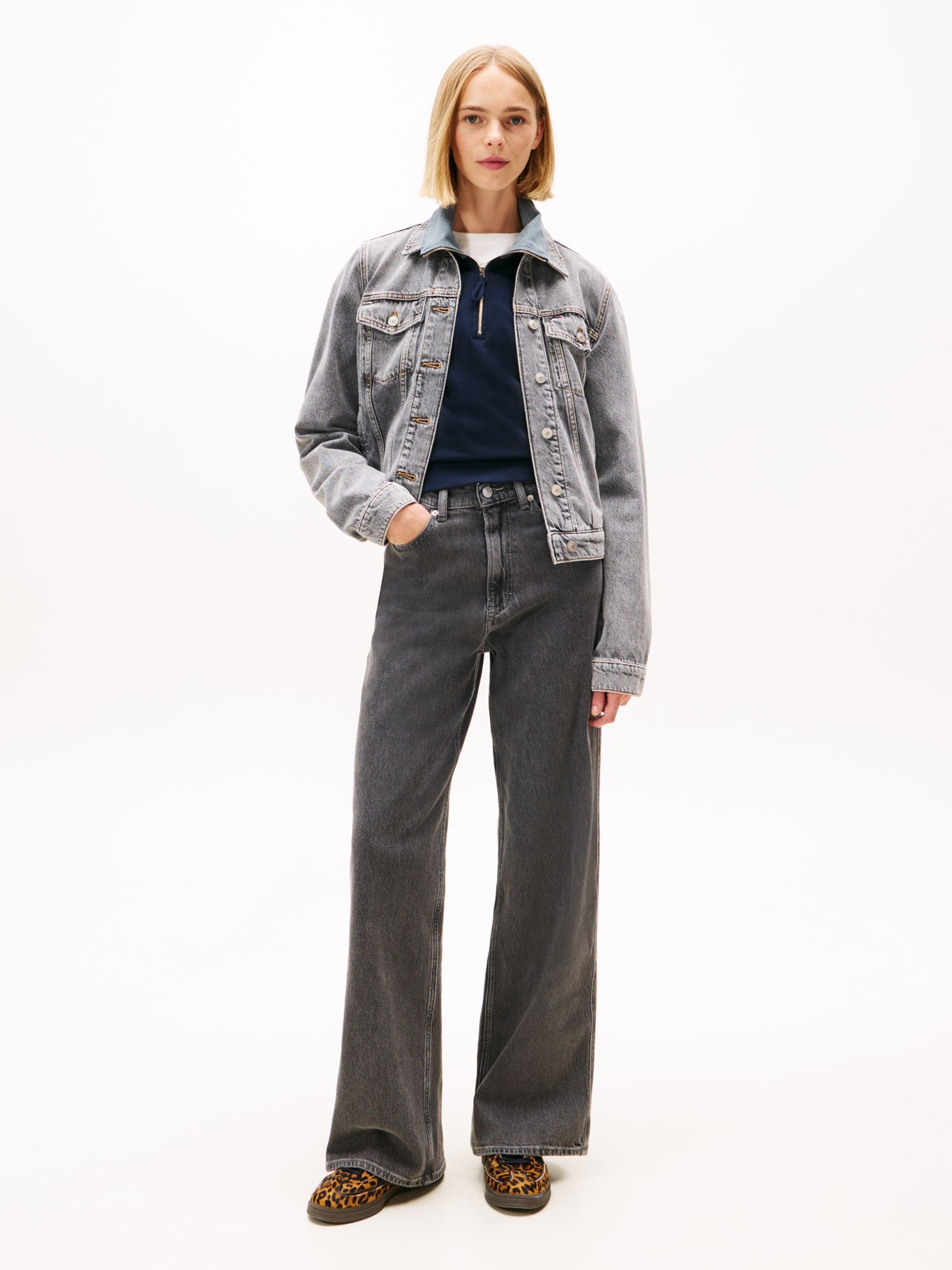 Tommy Jeans Claire high rise wide leg jeans