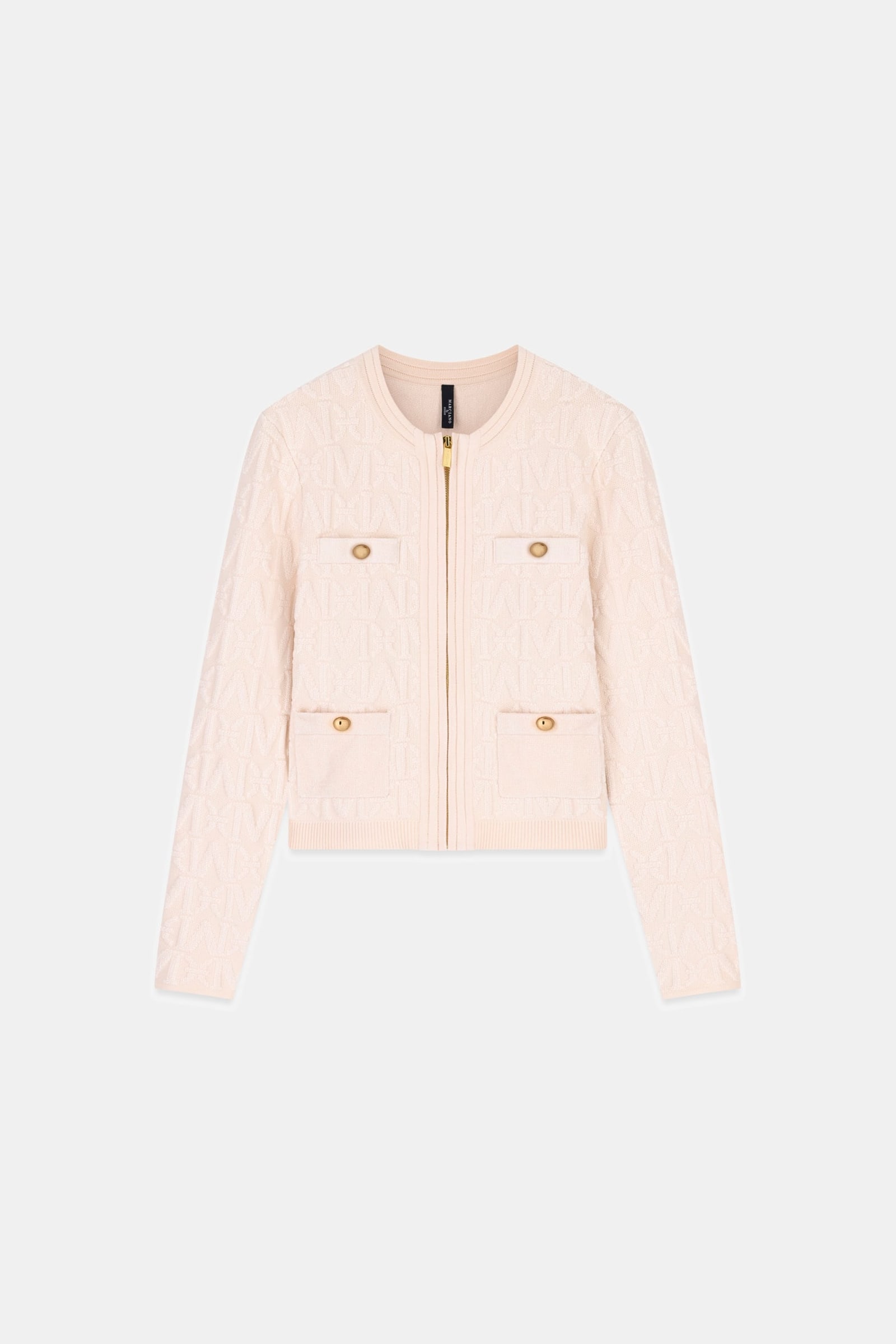Guess Marciano Vest Met Rits in beige