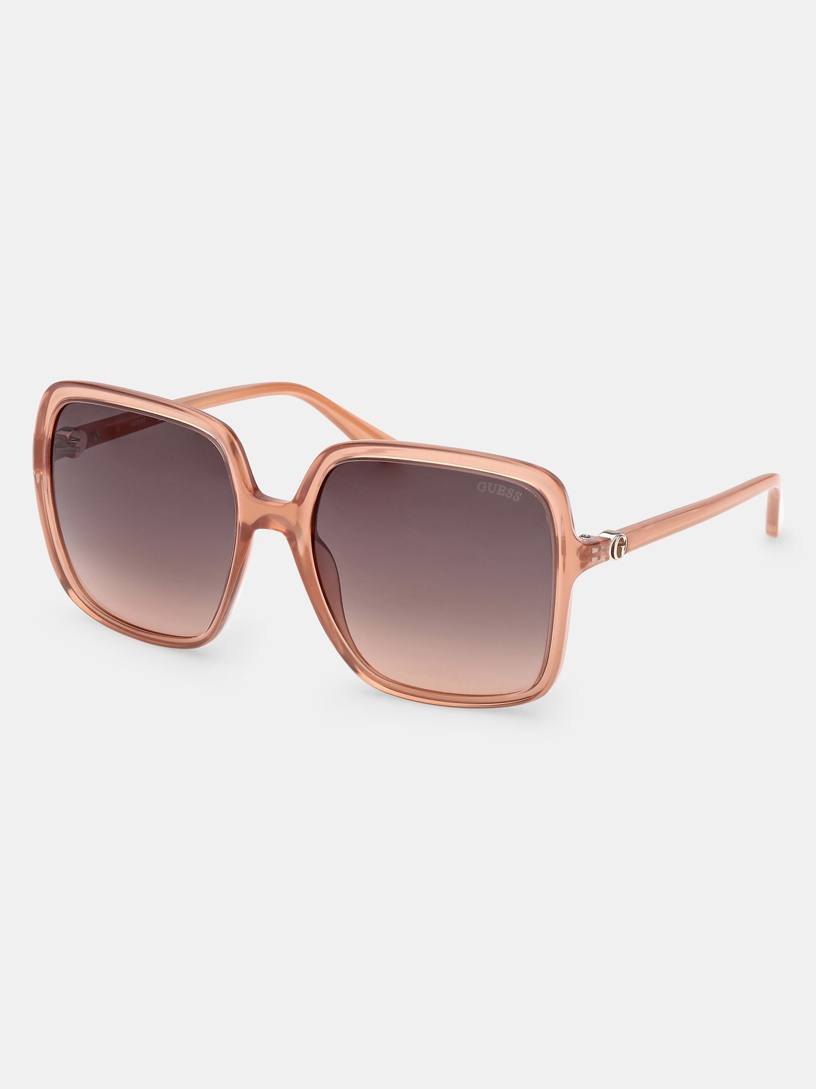 Guess Vierkante Zonnebril for women in oranje