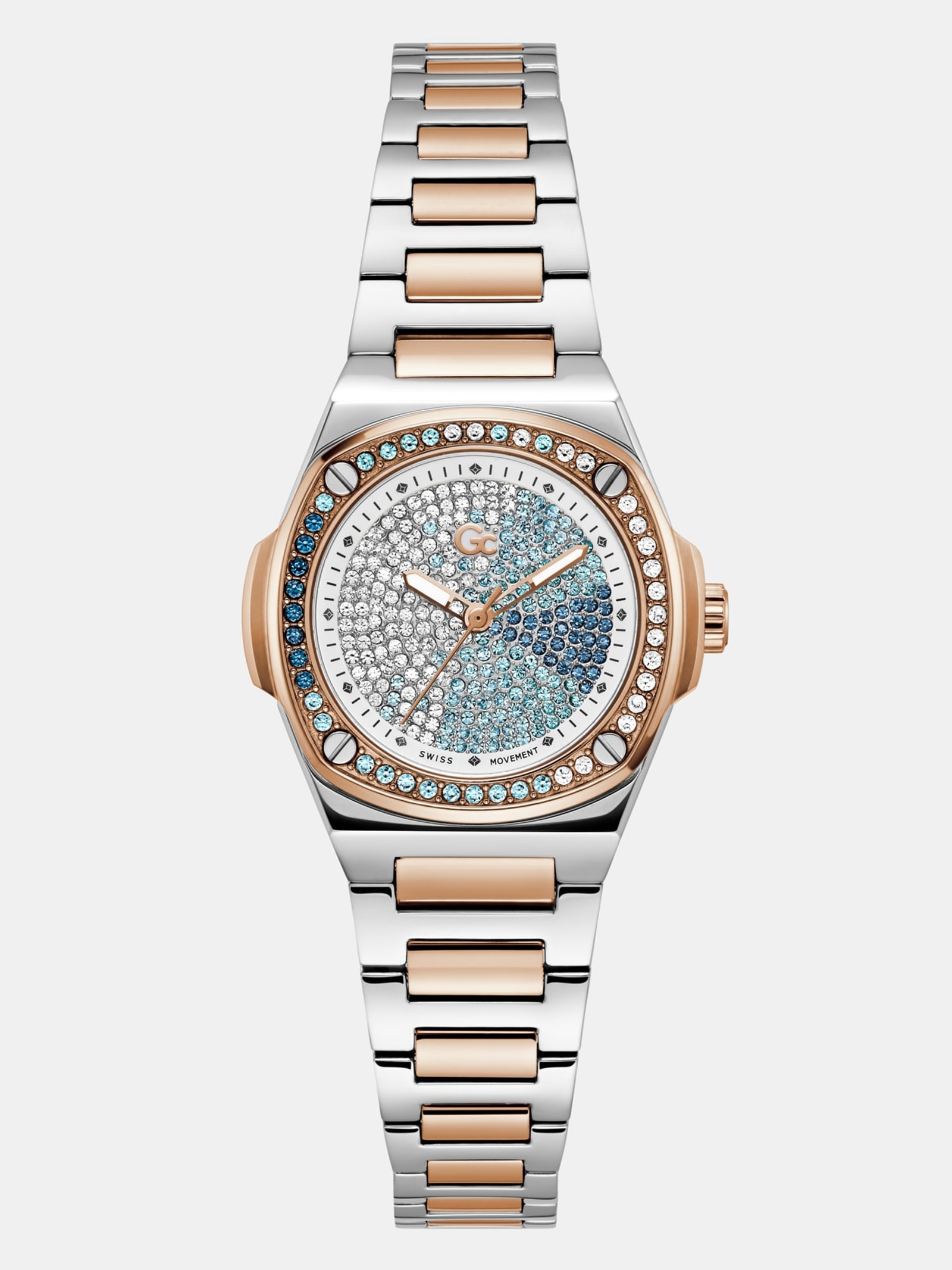 Guess Gc Roestvrijstalen Horloge 30 Mm in zilver