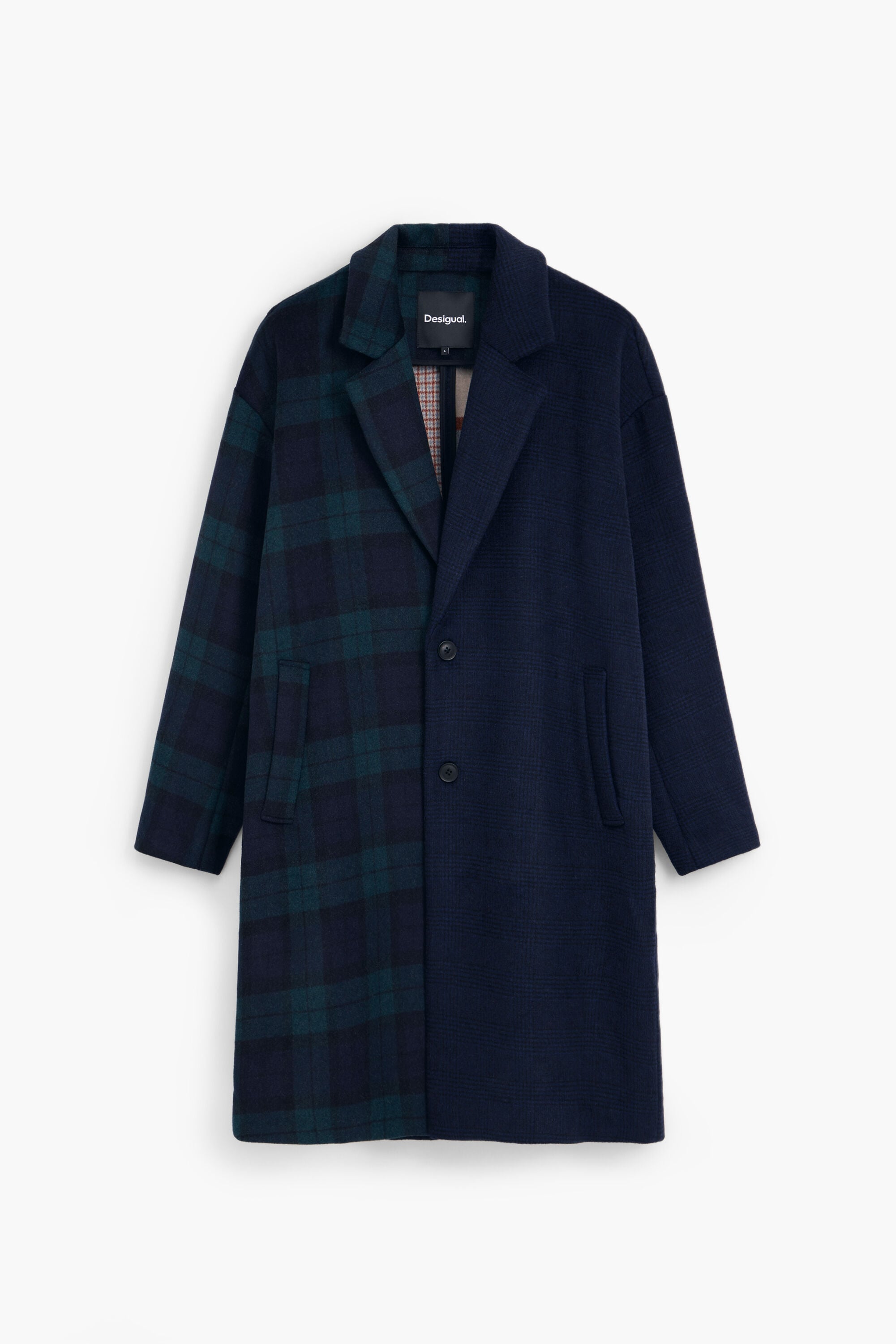 Desigual Oversized gecombineerde jas