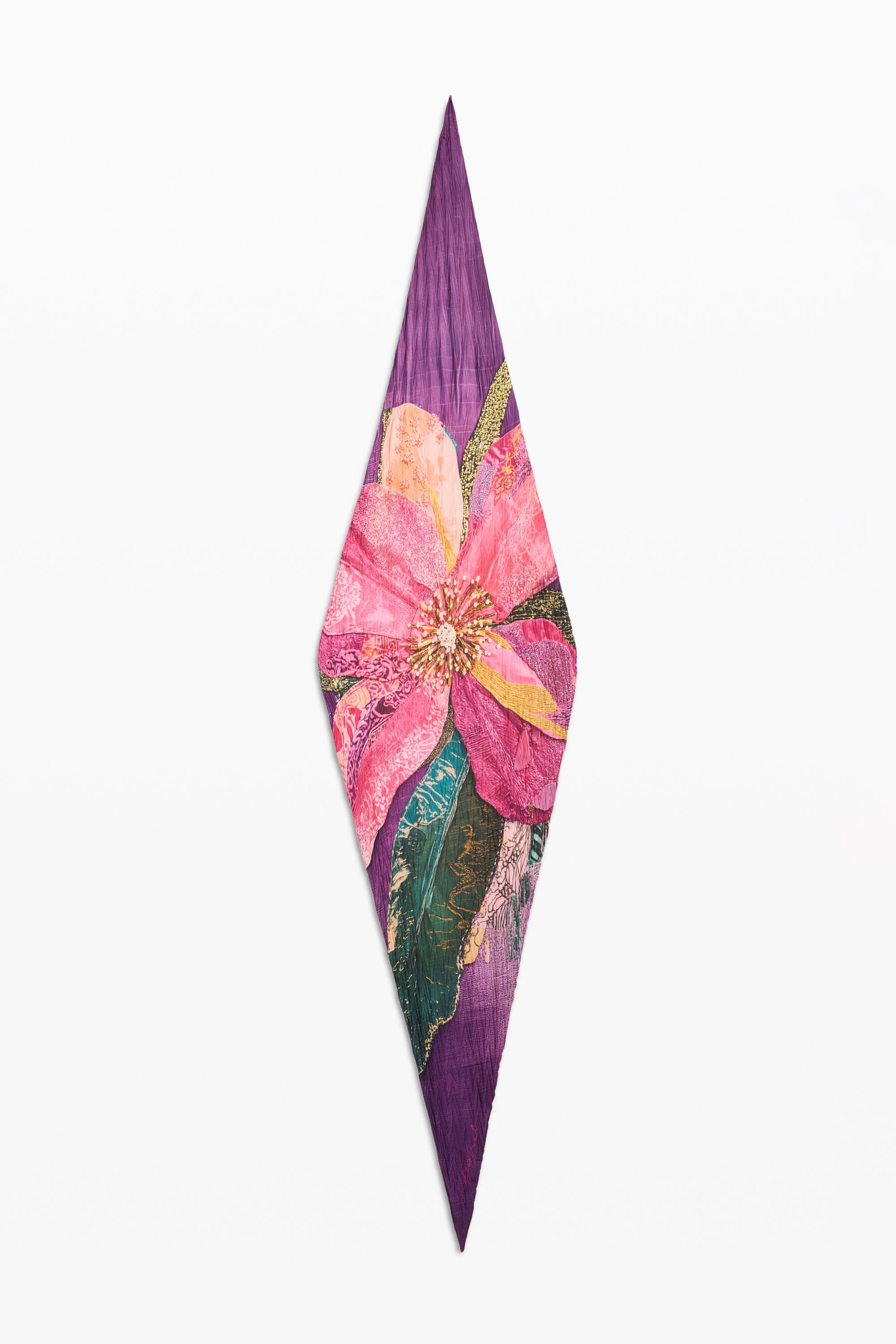 Desigual Floral bedrukte foulard
