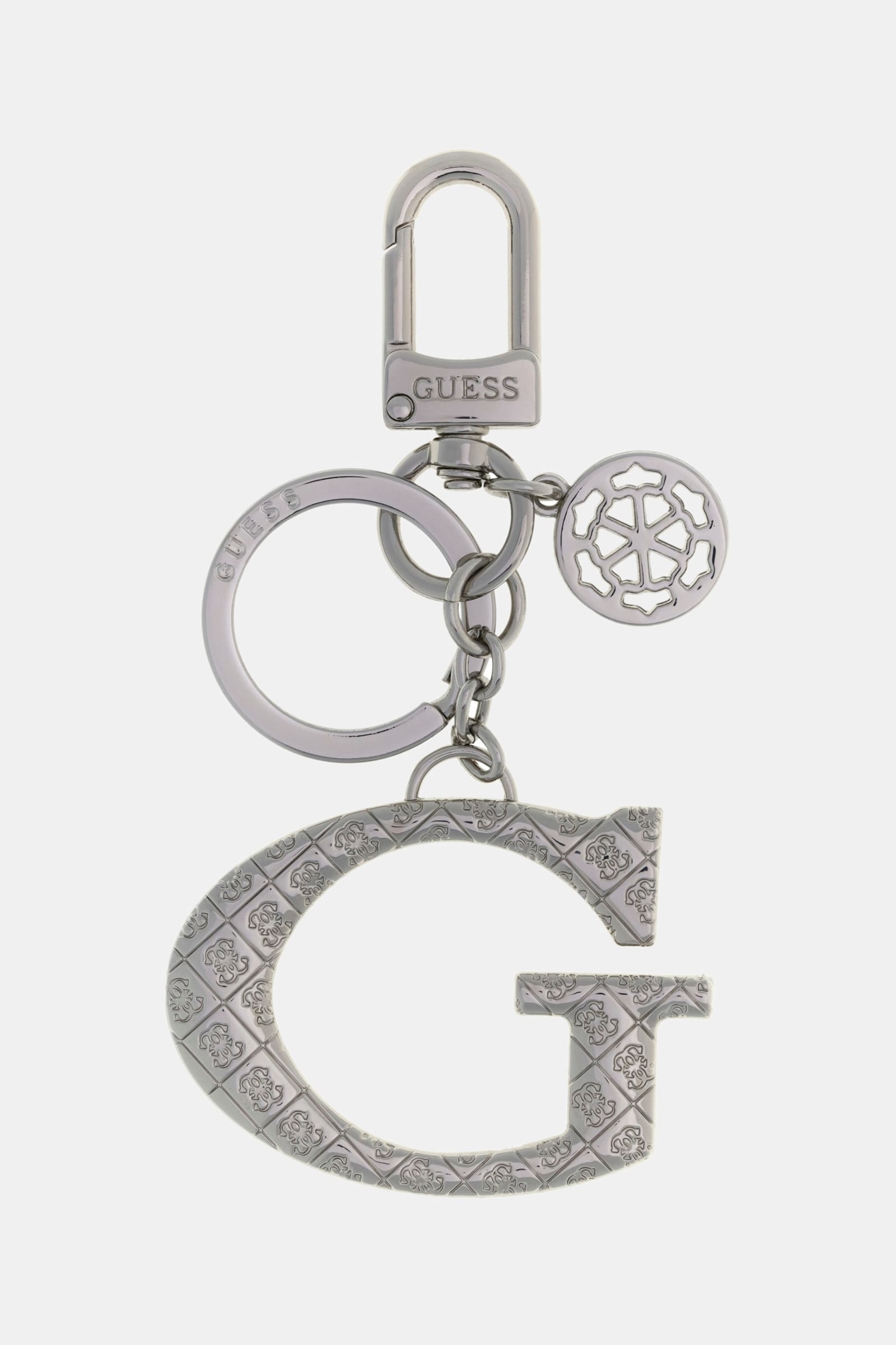 Guess Sleutelhanger Met Logo for women in zilver